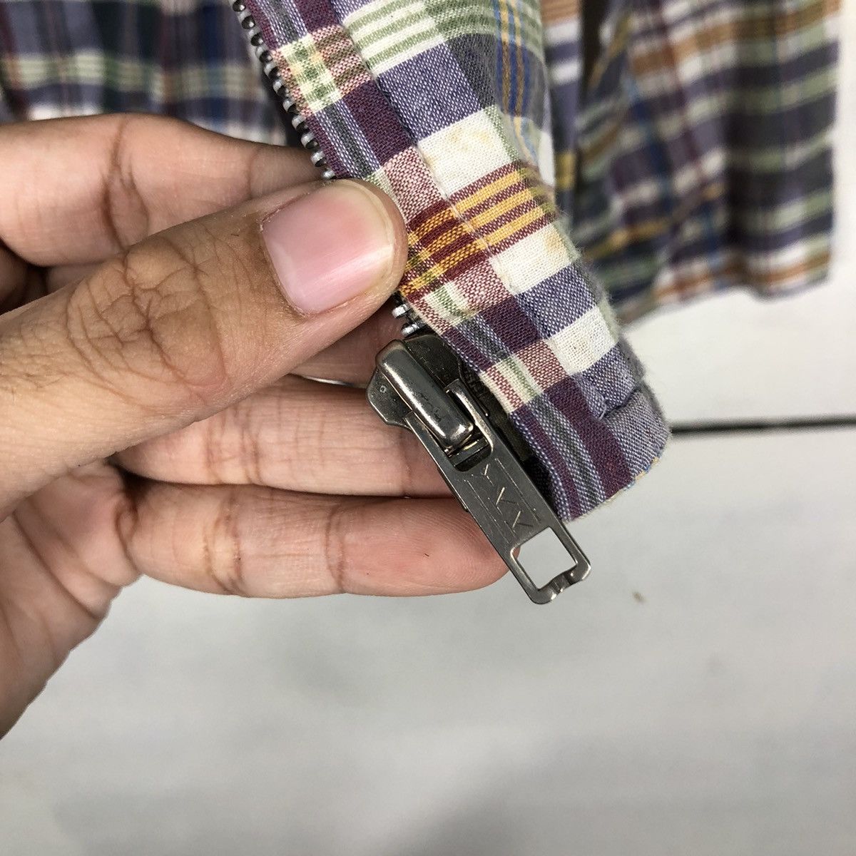 Japanese Brand × Vintage 📌Vintage Bomber Jacket Tartan Design Issey Miyake Size US M / EU 48-50 / 2 - 17 Thumbnail