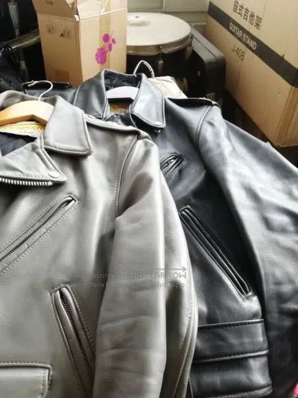 Schott Schott Leather coat Size US XXS / EU 40 - 5 Thumbnail