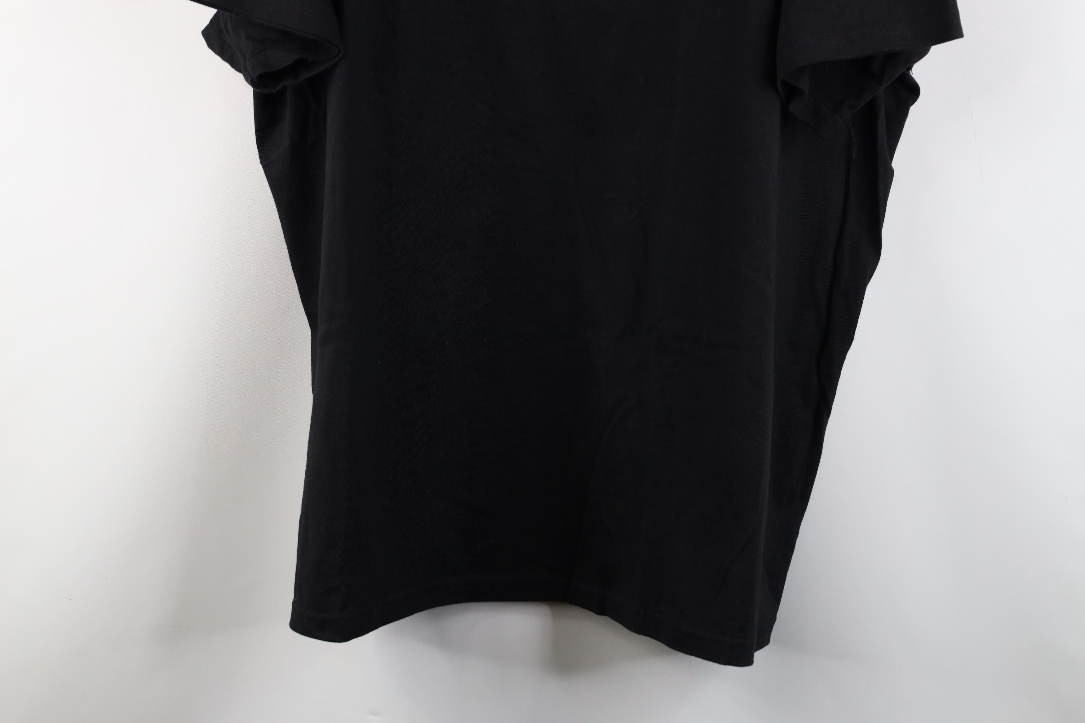 Vintage Vintage 90s Streetwear Cotton Short Sleeve T-Shirt Black Size 3XL / US 20-22 - 3 Thumbnail