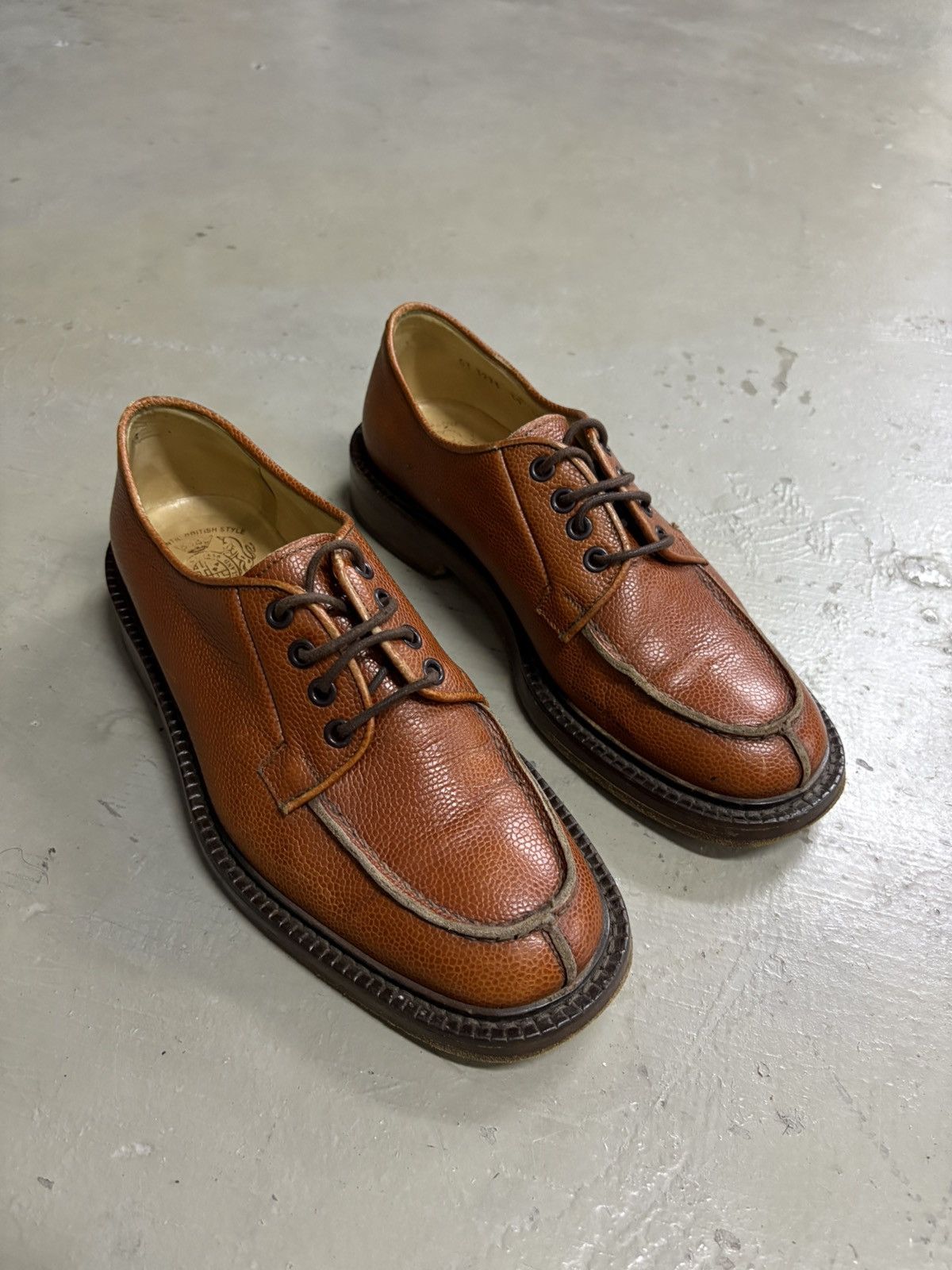 Tricker's Hawkins inspired by Tricker heath moc toe derby 6.5 UK Size US 7.5 / EU 40-41 - 1 Thumbnail