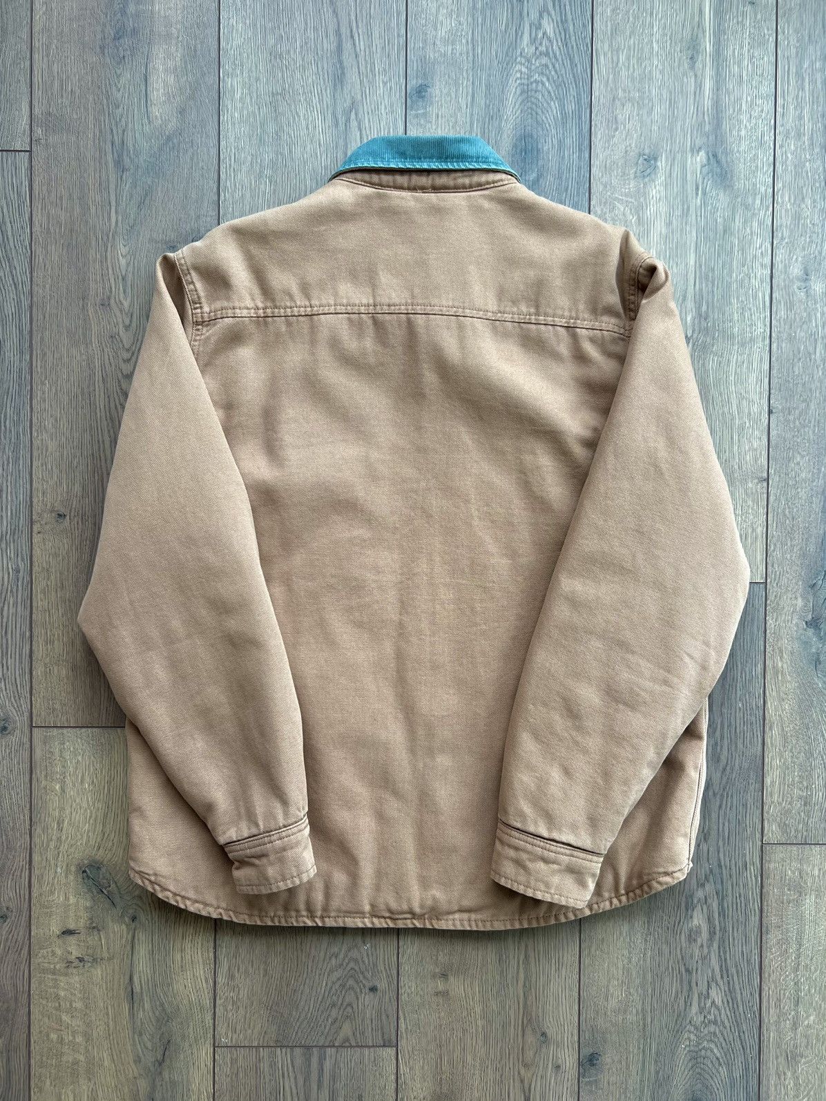 Stussy Stussy Sherpa Lined Work Shirt ‘Tan’ Large Size US L / EU 52-54 / 3 - 3 Thumbnail