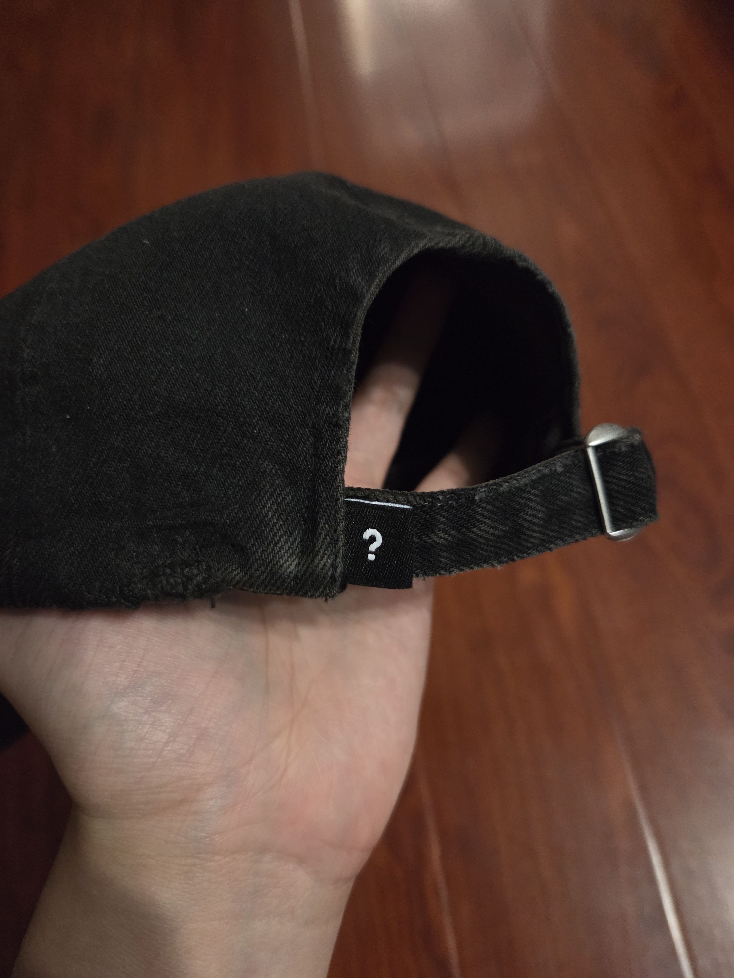 Vuja De Vuja De x Why are you here? Kai PL Denim Destroyed Hat Size ONE SIZE - 7 Thumbnail