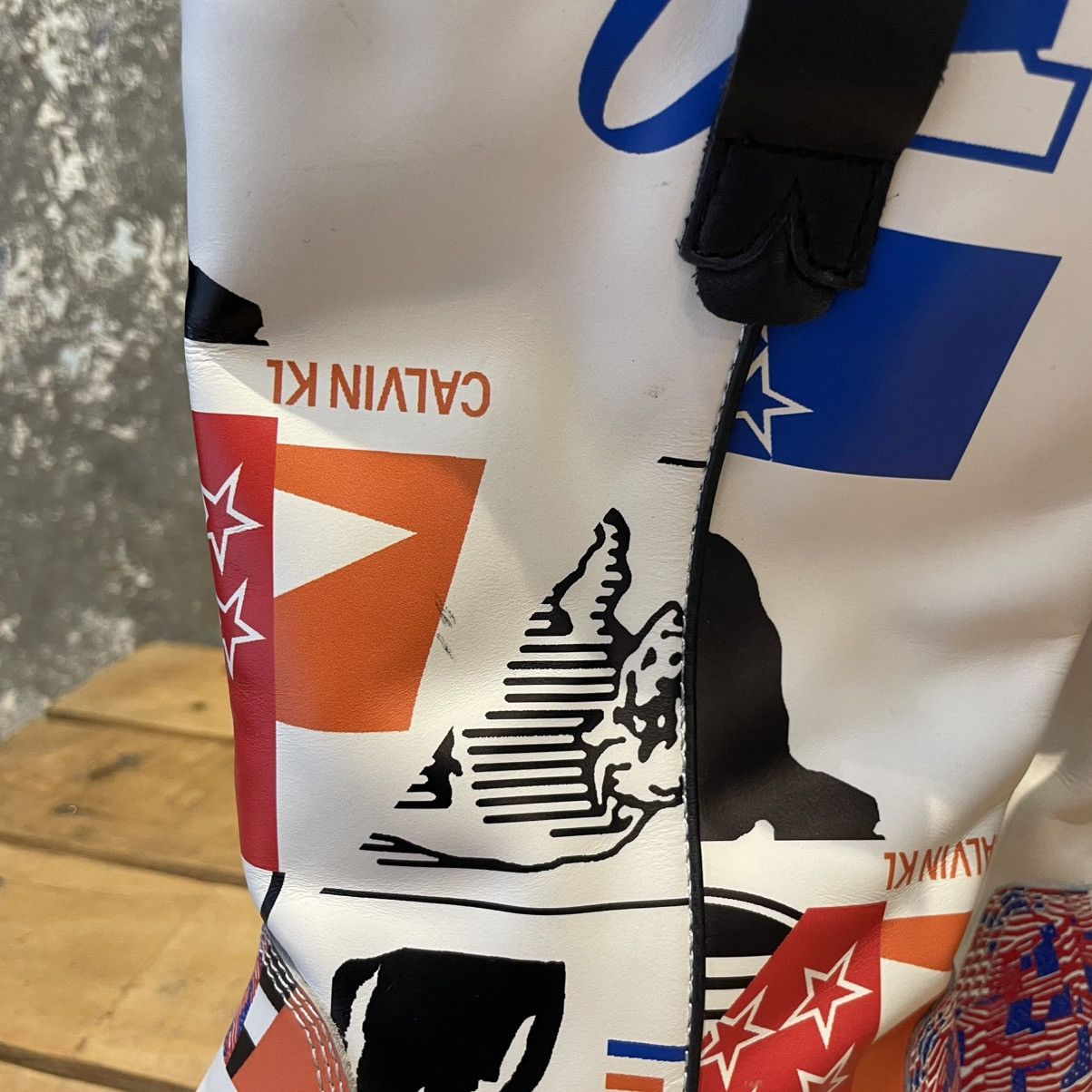 Calvin Klein 205W39NYC CALVIN KLEIN JEANS RAF SIMONS BENEDICT COWBOY WHITE BOOTS Size US 7 / EU 40 - 8 Thumbnail
