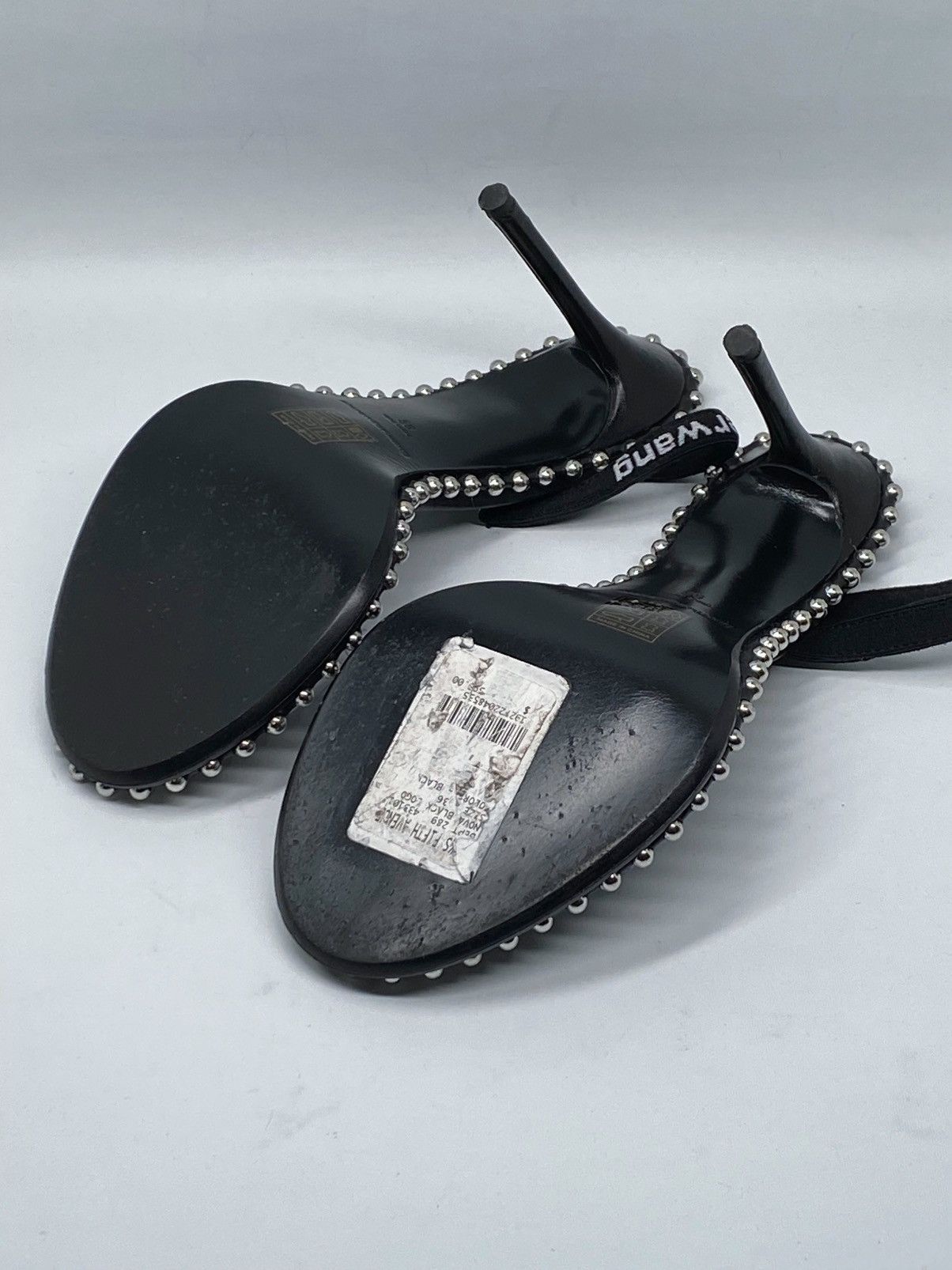 Alexander Wang Alexander Wang Nova Studded PCV Slingback Sandals size 36 Size US 6 / IT 36 - 14 Thumbnail