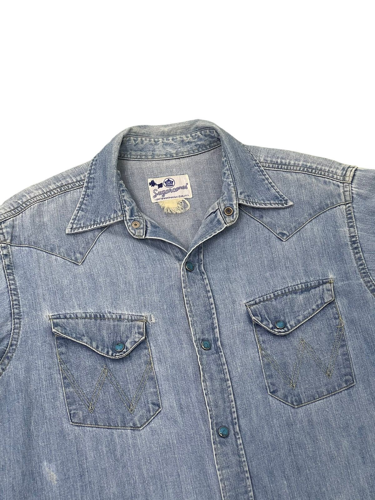 Sugar Cane Western Shirt Sugar Canes 5🟩6 Size US M / EU 48-50 / 2 - 6 Thumbnail