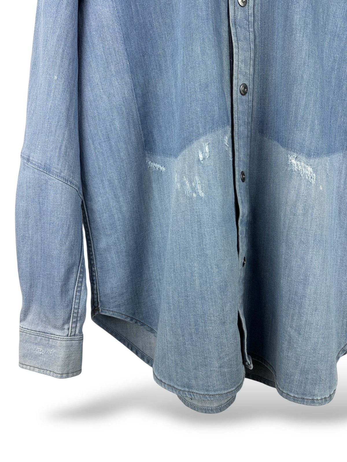 G-Star NWT🏷️ G-Star Modern ARC 3D Boyfriend Fit Shirt Long Sleeve Size S / US 4 / IT 40 - 10 Thumbnail