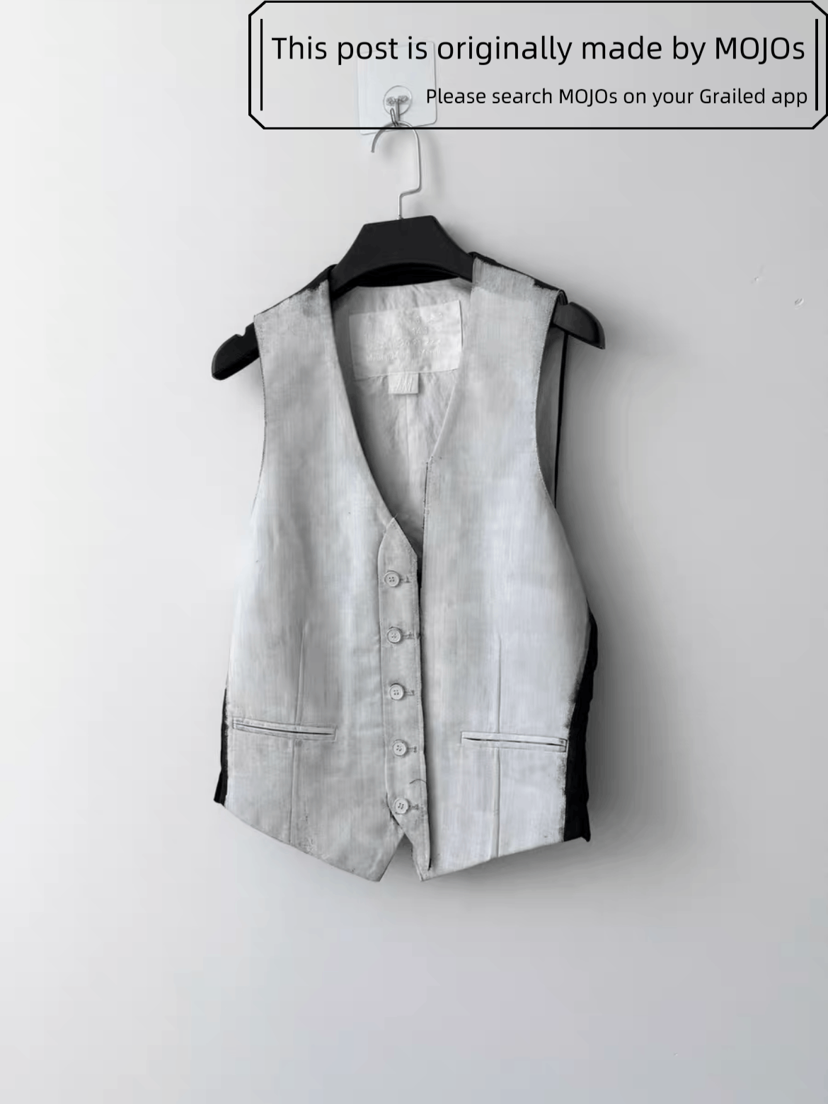 スーツ Maison Martin Margiela 2007ss studs vest スーツ Maison Martin Margiela 2007ss studs vest Maison