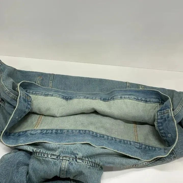 Balenciaga Balenciaga Blue Denim Hooded Jacket for Men. Size US M / EU 48-50 / 2 - 4 Thumbnail