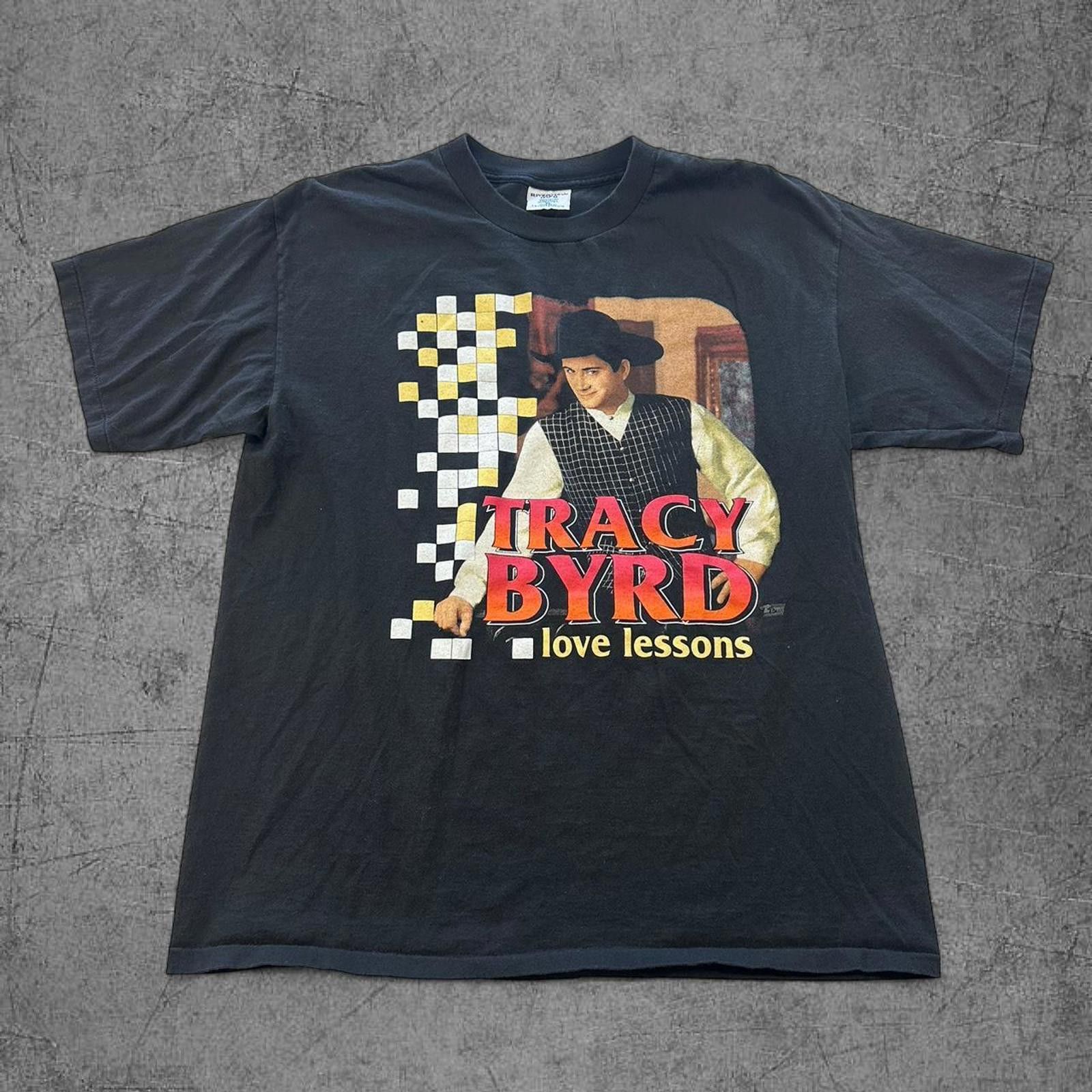 Band Tees 1995 Tracy Byrd Love Lessons Tour Tee Size US XL / EU 56 / 4 - 1 Thumbnail