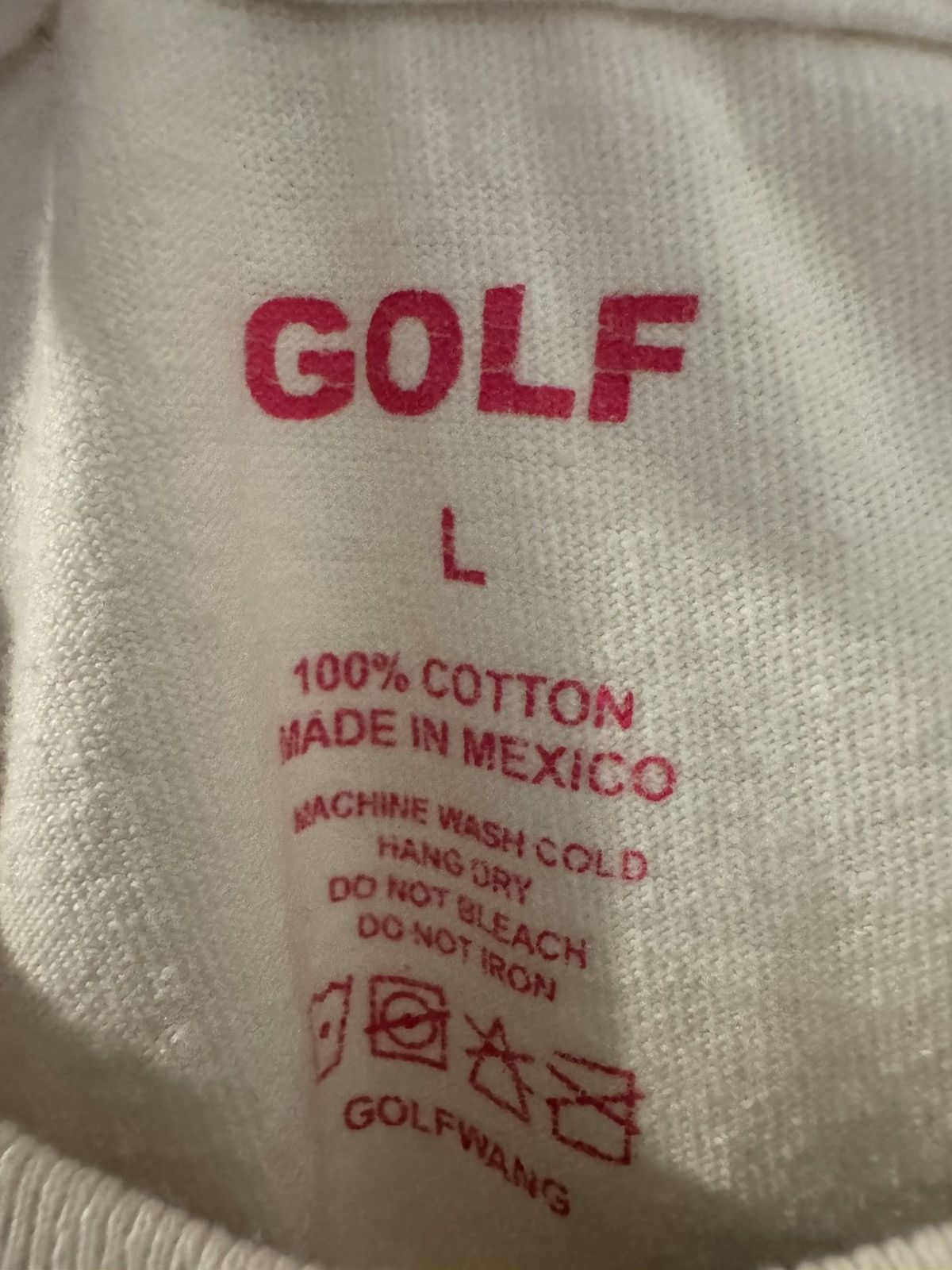 Golf Wang No Violence t-shirt Size US L / EU 52-54 / 3 - 3 Thumbnail