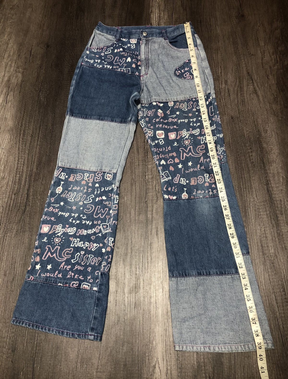 Designer × Hysteric Glamour × Japanese Brand Japanese Brand Angel Potato Strechable Jeans Streetwear Size 28" / US 6 / IT 42 - 8 Thumbnail