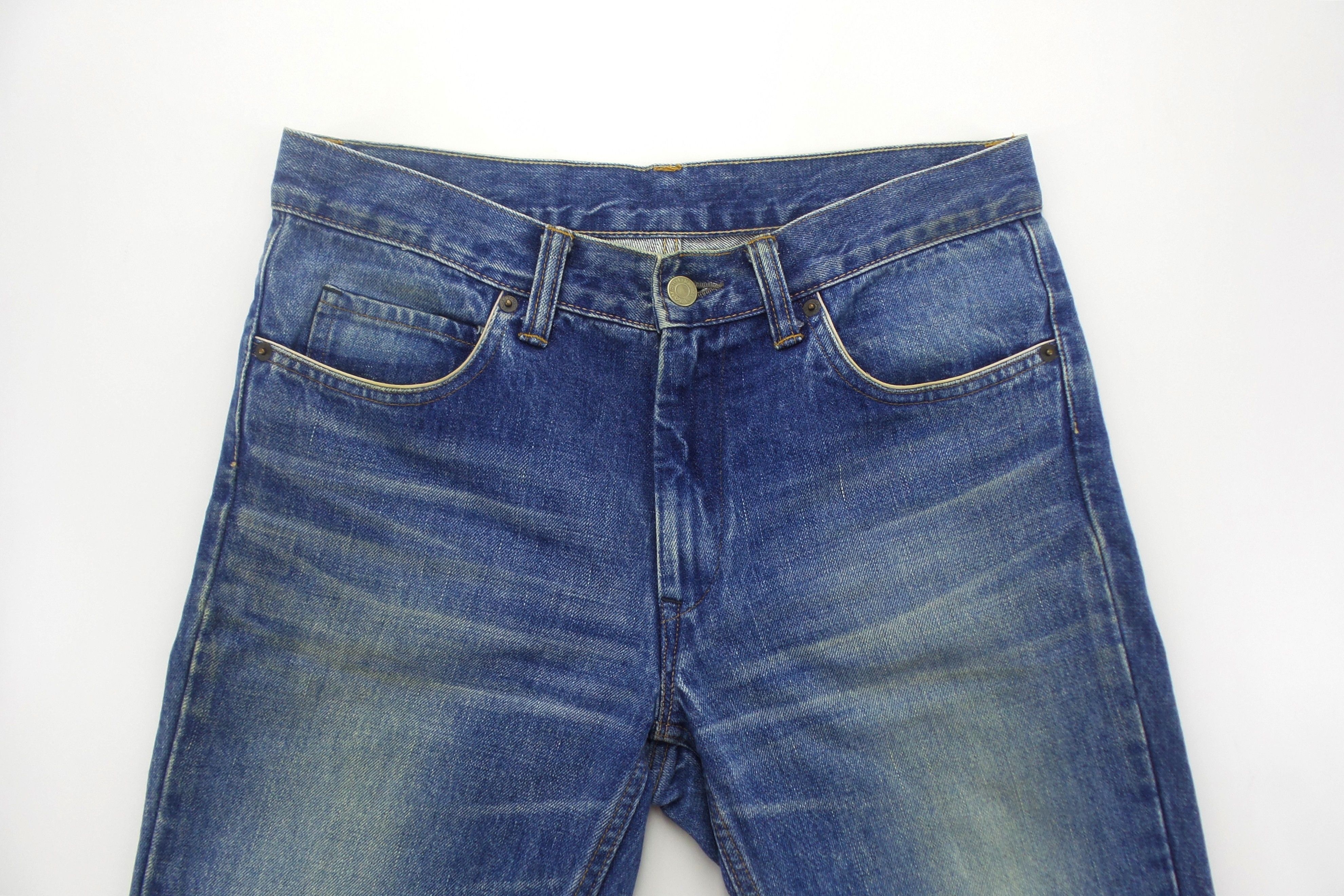 Blue Blue Japan Blue Blue Japan Stonewashed Flare Jeans WxL Size US 31 - 2 Thumbnail