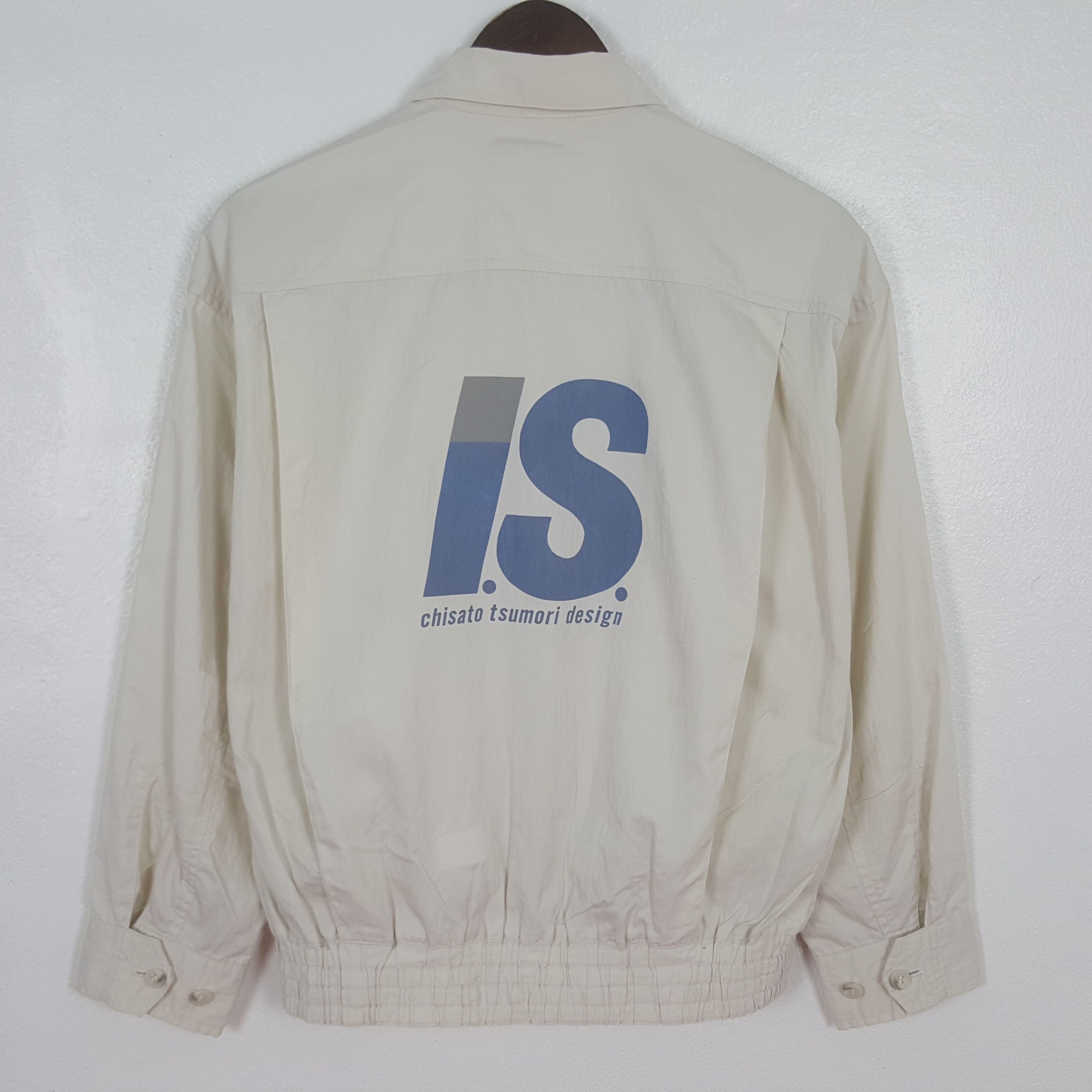 Issey Miyake Vintage Issey Miyake Big Logo Zipper Jacket Size US M / EU 48-50 / 2 - 1 Thumbnail