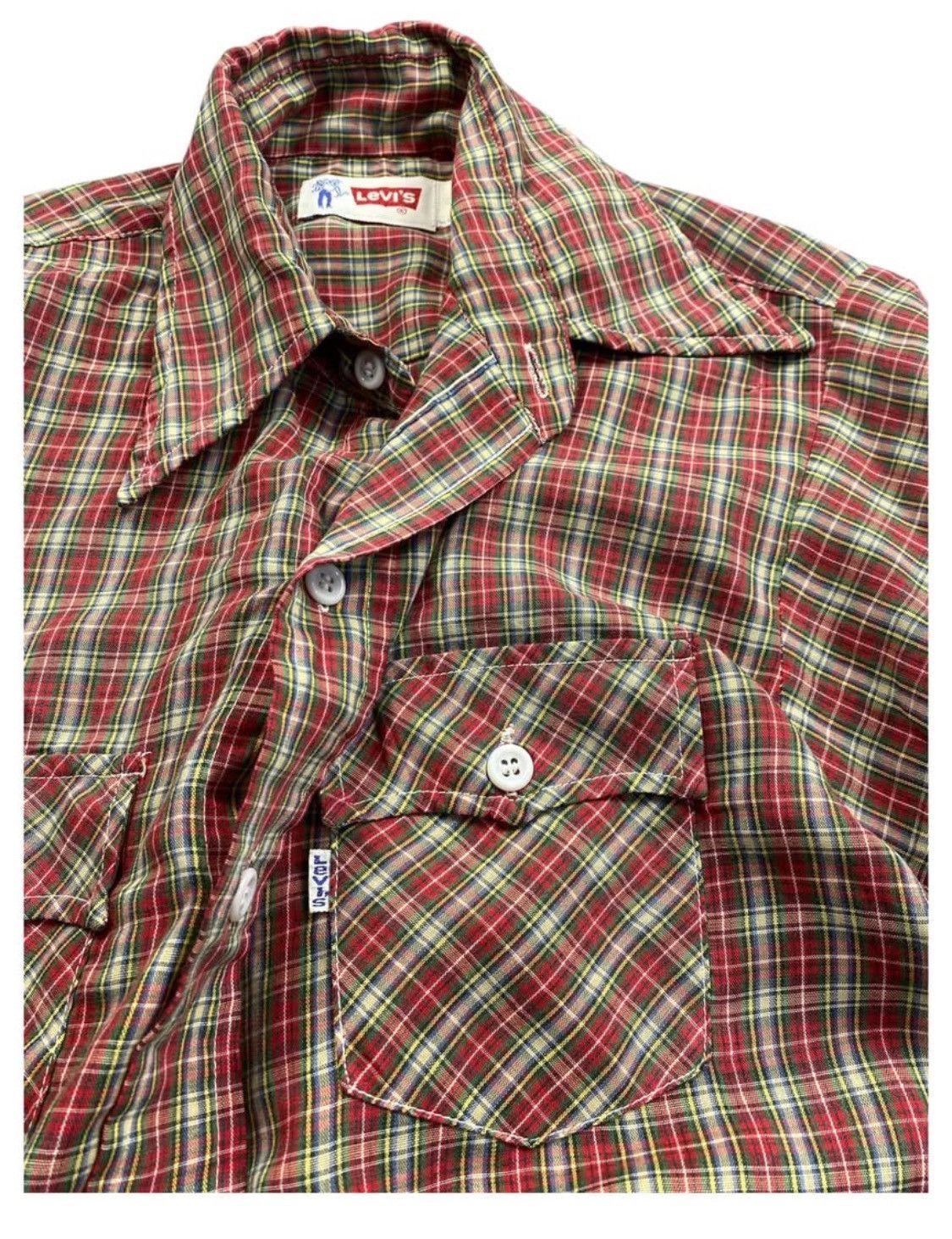 Levi's × Vintage Rare Vintage Levi' s plaid Shirt Size US M / EU 48-50 / 2 - 4 Thumbnail
