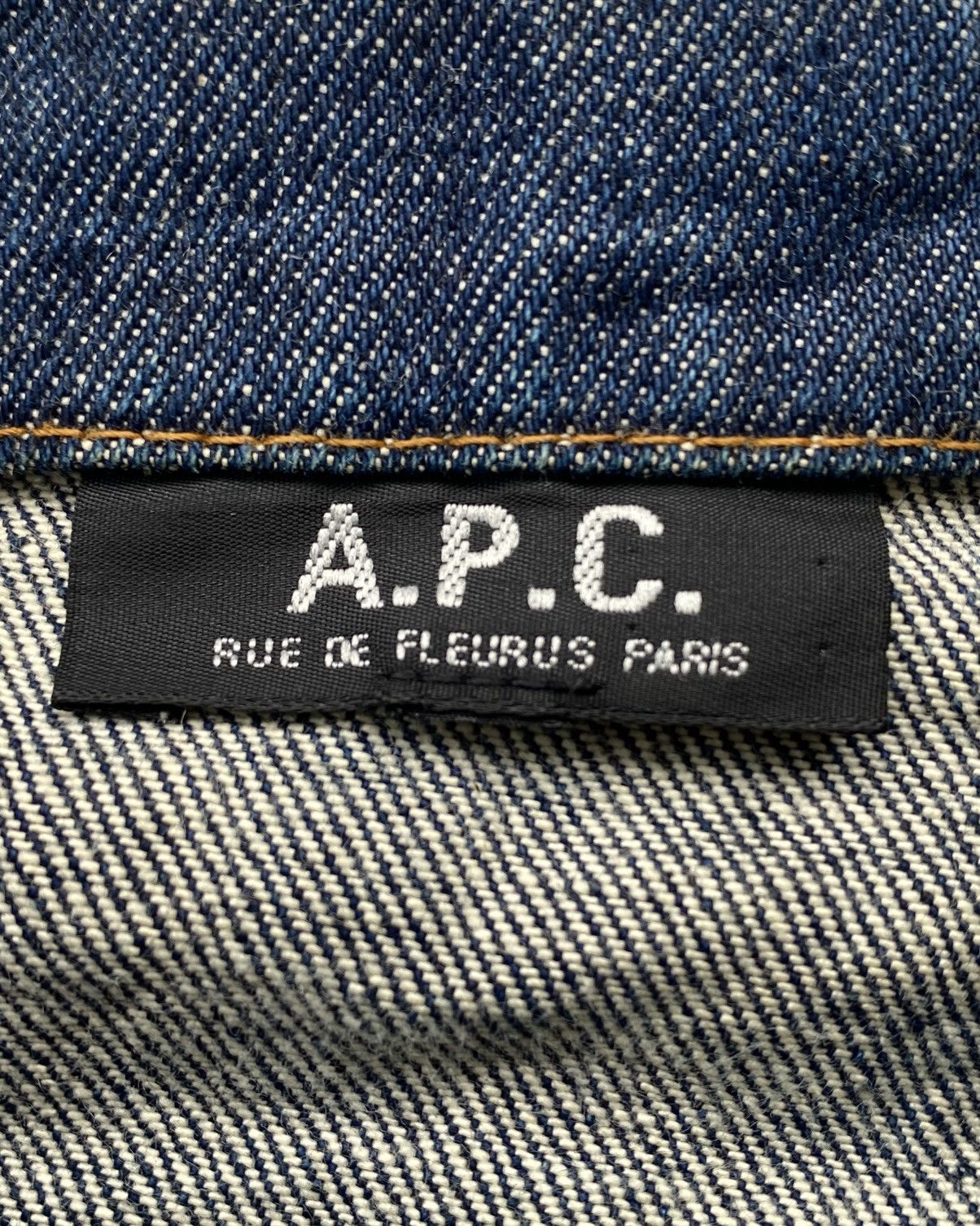 A.P.C. 🇯🇵Vtg A.P.C Type 2 Selvedge Redline Denim Jacket Size US S / EU 44-46 / 1 - 8 Thumbnail