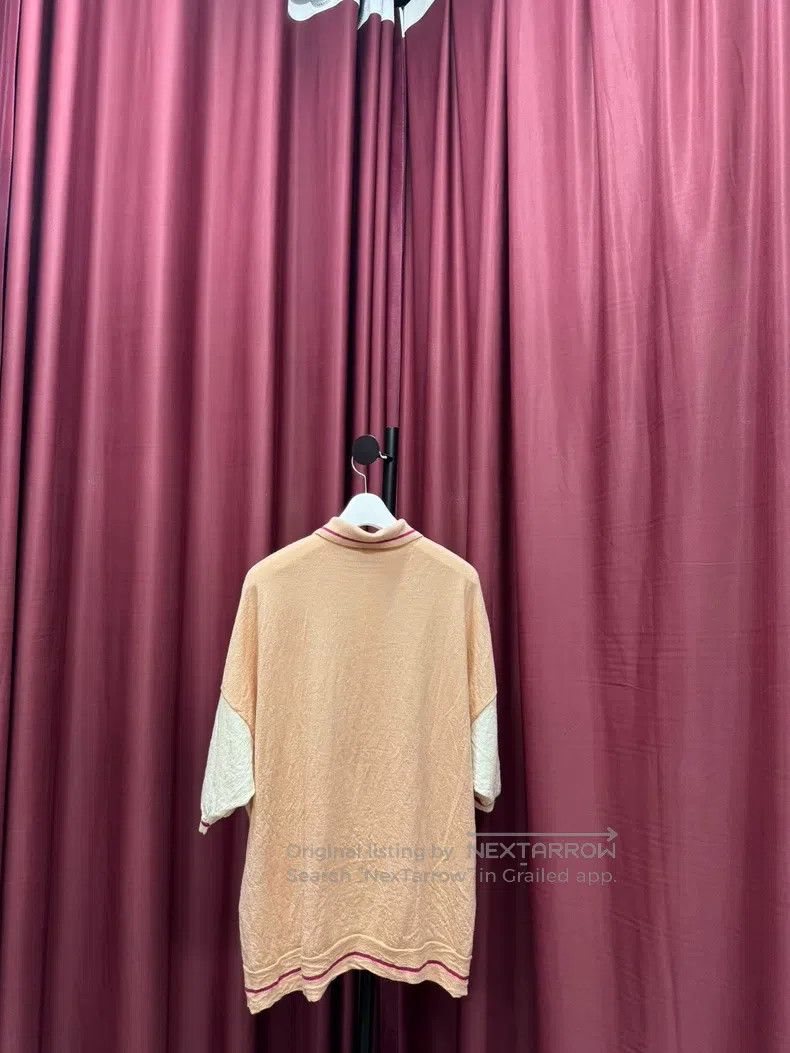Loewe Colorblocked Knit Cashmere Short Sleeve