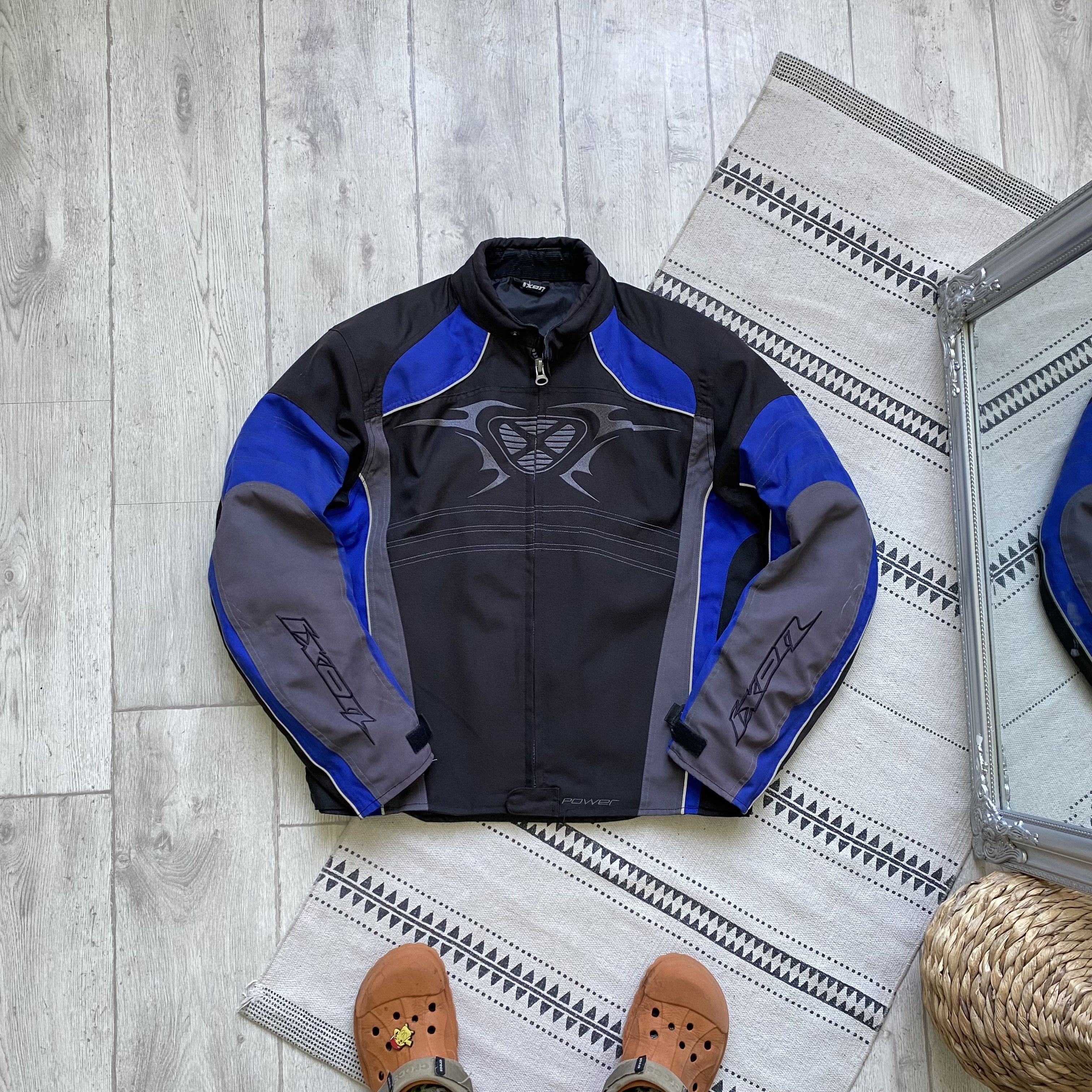 Alpinestars 🏍️ Vintage 2000s Biker jacket Alpinestars style Fox Racing Size US L / EU 52-54 / 3 - 1 Thumbnail