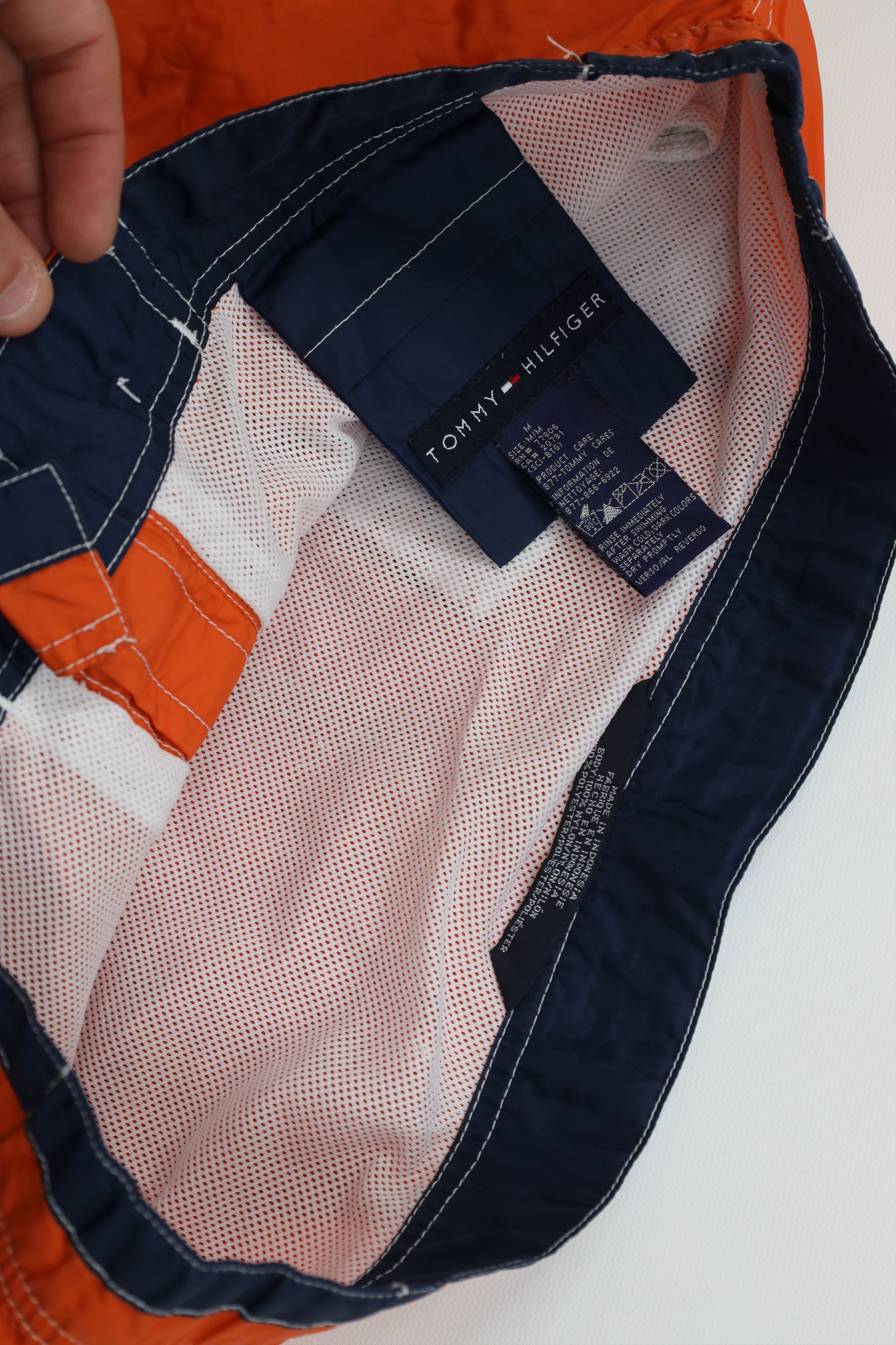 Tommy Hilfiger Vintage 90s Tommy Hilfiger Above Knee Lined Shorts Trunks Size US 32 / EU 48 - 6 Thumbnail