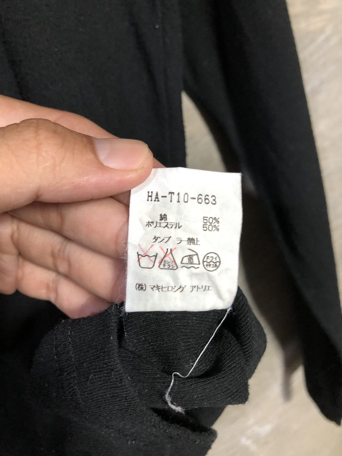 Japanese Brand × gomme Gomme Homme Longsleeve T-Shirt Size US M / EU 48-50 / 2 - 10 Thumbnail