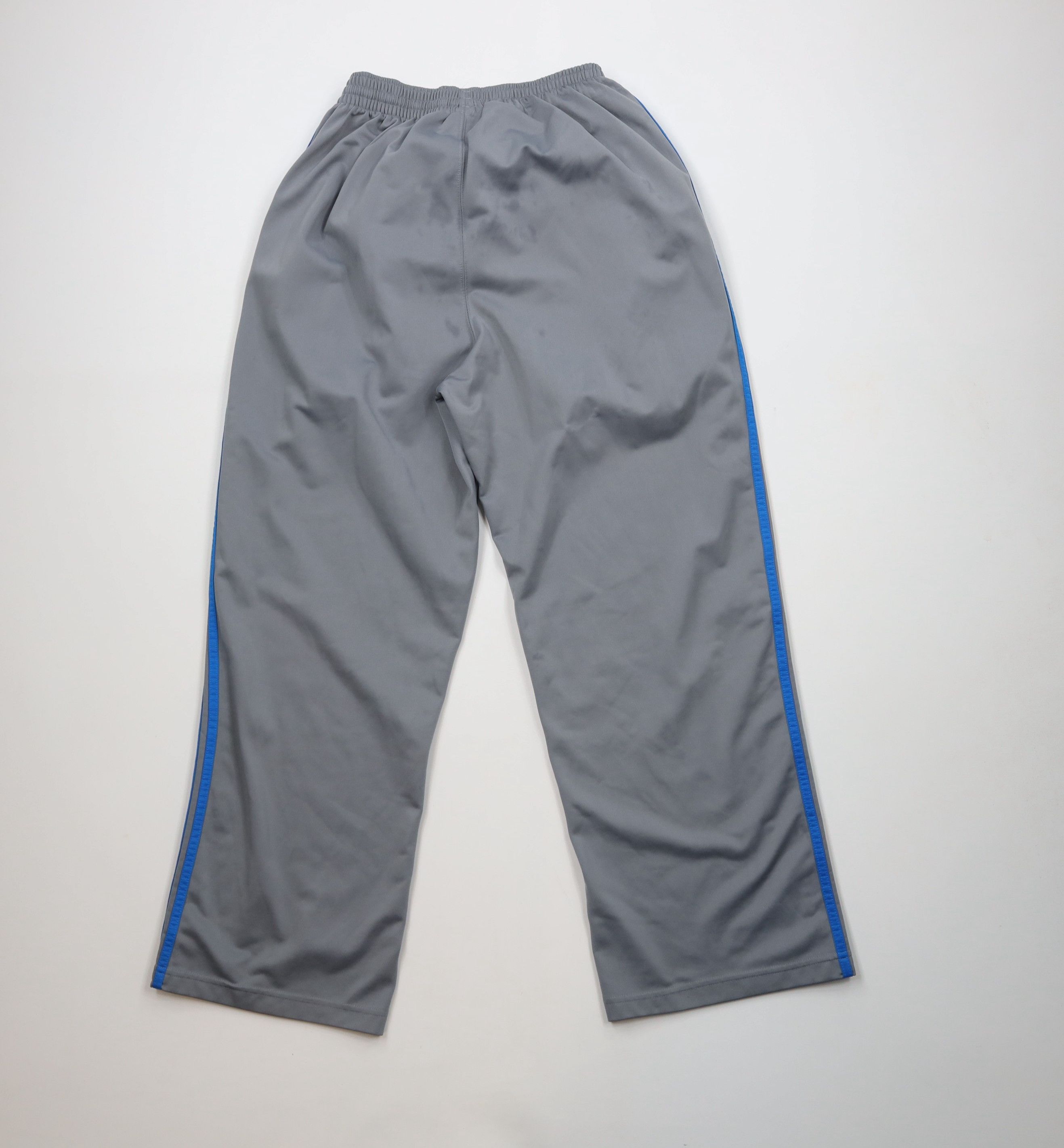 Adidas × Vintage Vintage Y2K Adidas Striped Wide Leg Sweatpants Pants Gray Size US 36 / EU 52 - 11 Thumbnail
