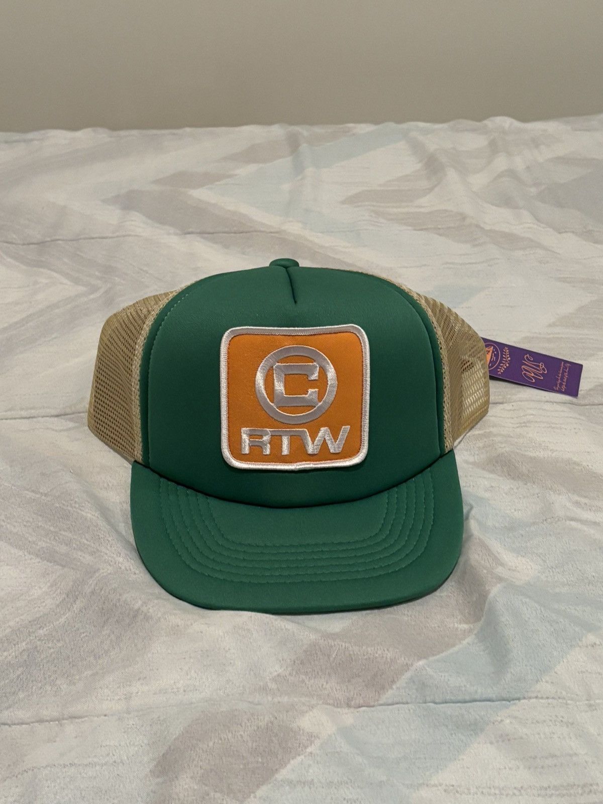 Corteiz × Streetwear Corteiz Green Spellout Trucker Hat