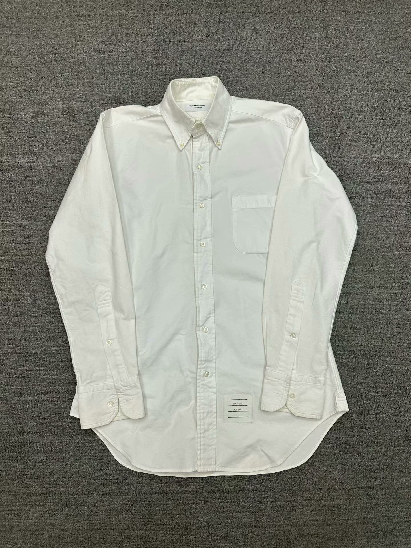 Thom Browne thom browne white button-up shirt size 2 Size US S / EU 44-46 / 1 - 1 Thumbnail