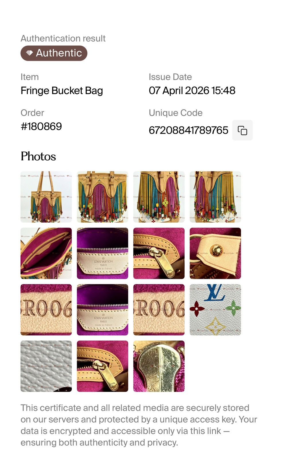 Louis Vuitton × Takashi Murakami Louis Vuitton - Murakami - SS06 - Multicolor - Fringe Bucket Size ONE SIZE - 25 Thumbnail
