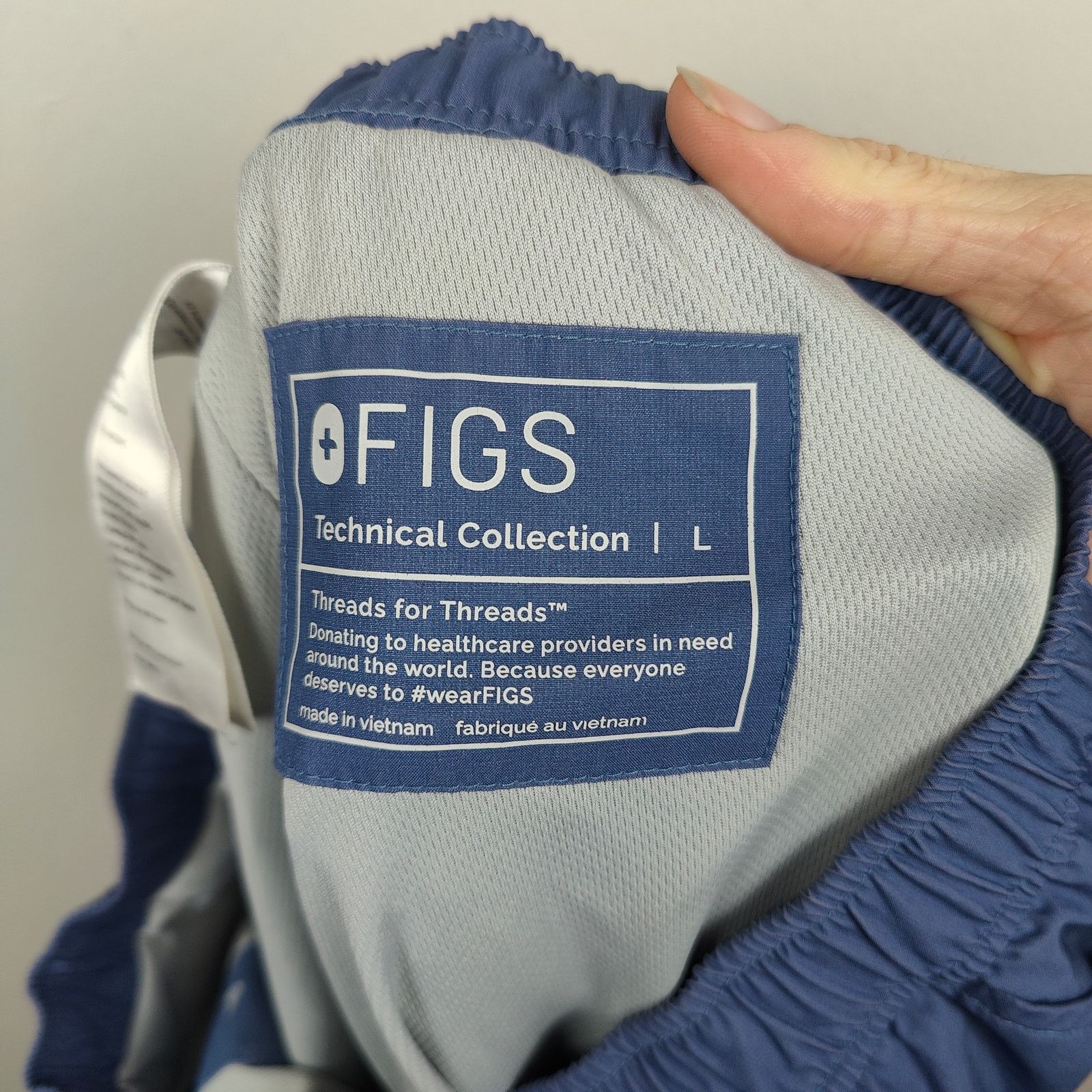 Other Figs Womens Blue Ombre FreeX Lined Zamora Jogger Size US 34 / EU 50 - 8 Thumbnail