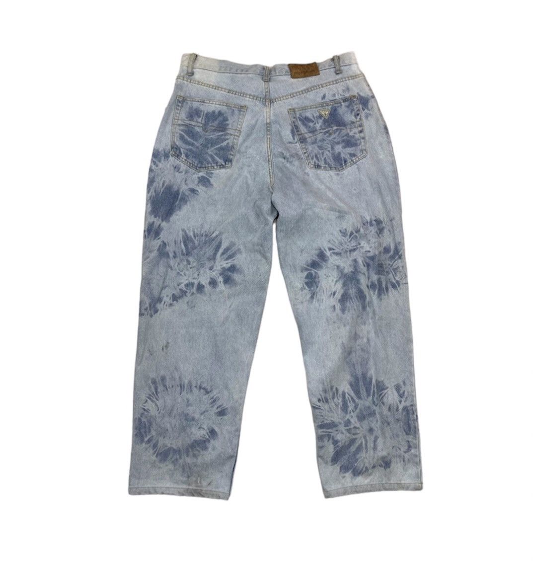 Guess 90s Vintage GUESS Custom Acid Wash Denim #1219/AQ Size US 38 / EU 54 - 15 Thumbnail