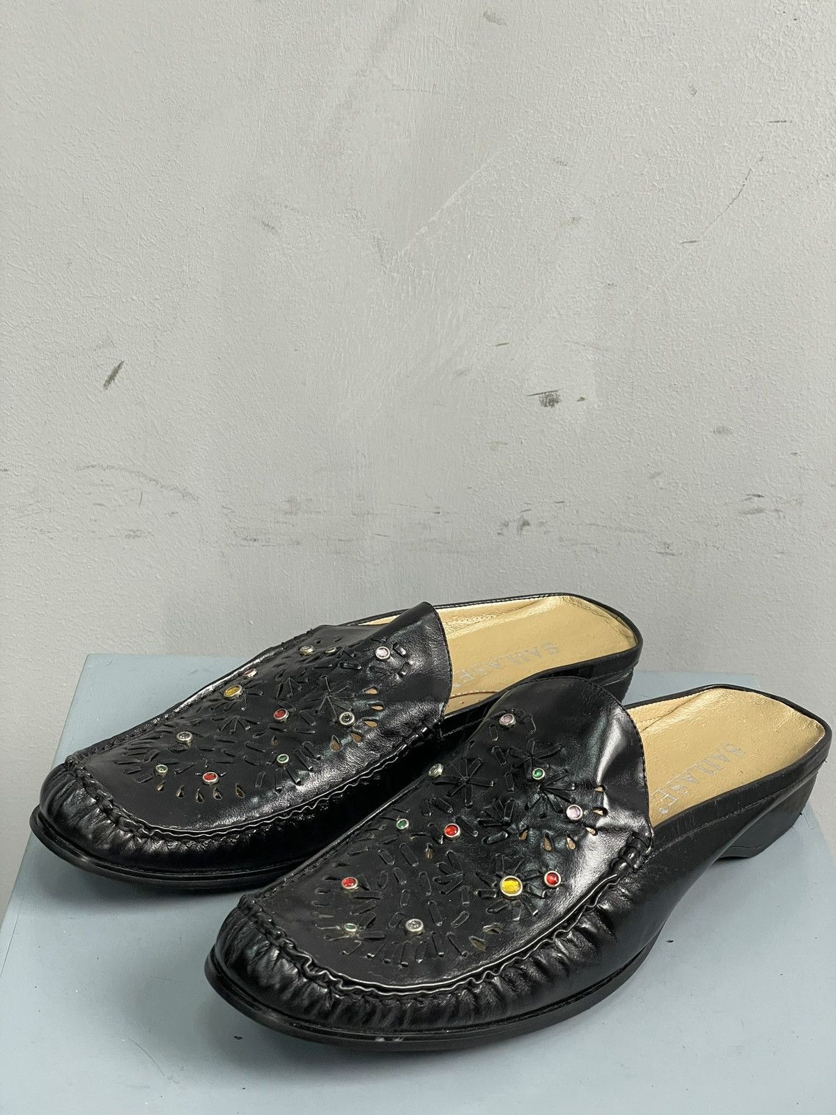 Hysteric Glamour Hystericglamour style loafers mules leather boots 90s Size US 6.5 / EU 39-40 - 7 Thumbnail
