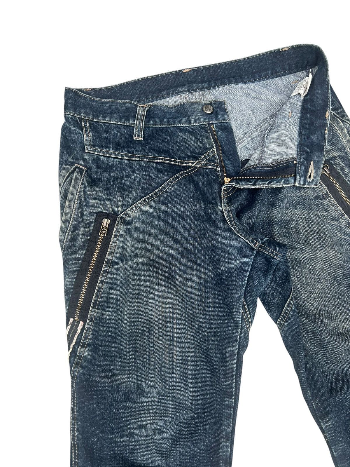 PPFM Vintage PPFM Japan Rare Design Denim Jeans Size US 32 / EU 48 - 6 Thumbnail