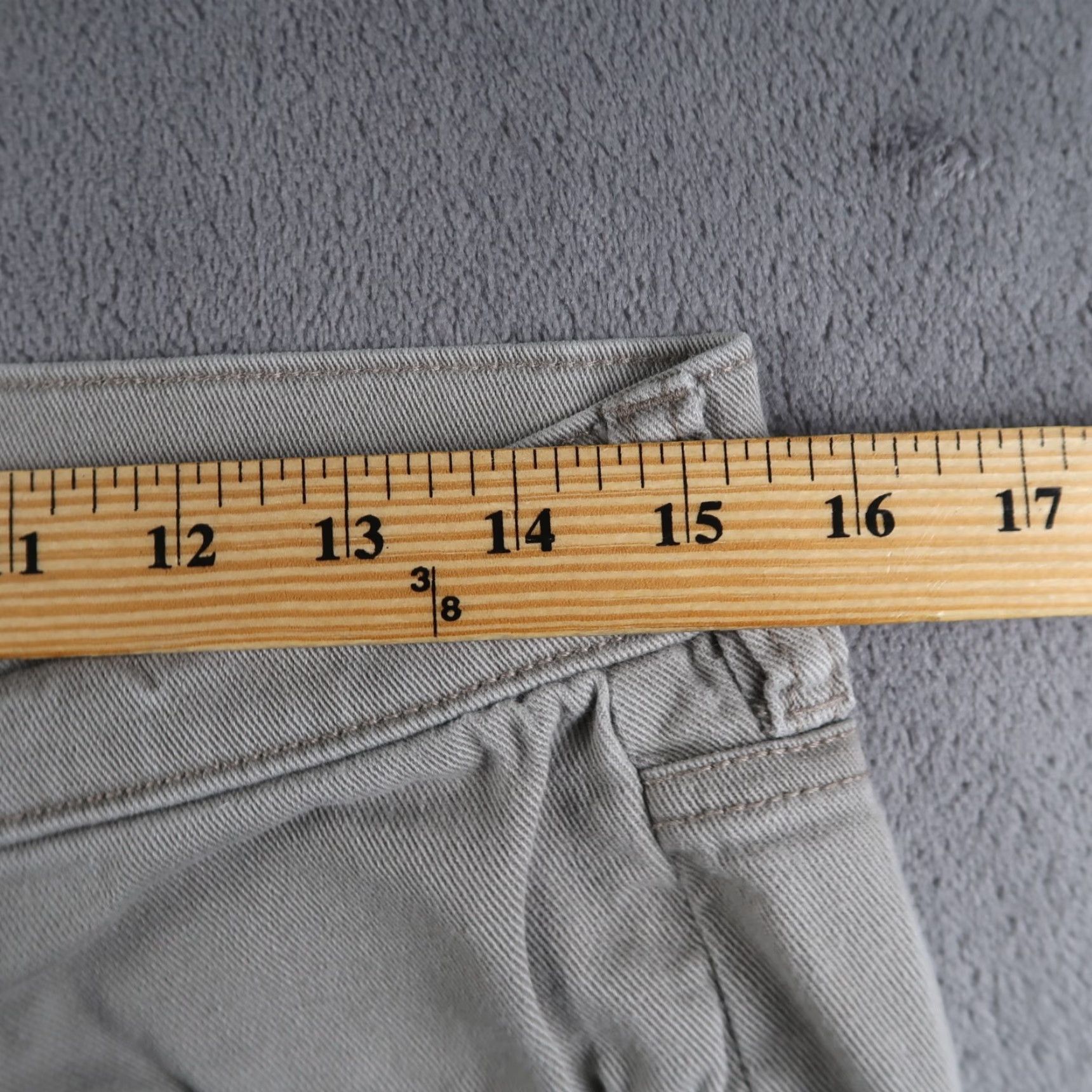 Vuori Vuori Men’s Benton Stretch Twill 5-Pocket Pants Gray Regular Size 30x31.75 Sports Athleisure 5 Pockets Jean Style Mens Size US 30 / EU 46 - 6 Thumbnail