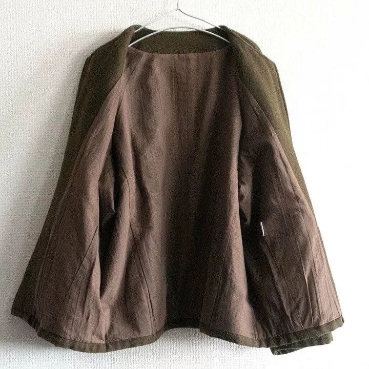 Y's for Men Y's For Men size os 1990s collarless silhouette zip jacket Size US M / EU 48-50 / 2 - 3 Thumbnail