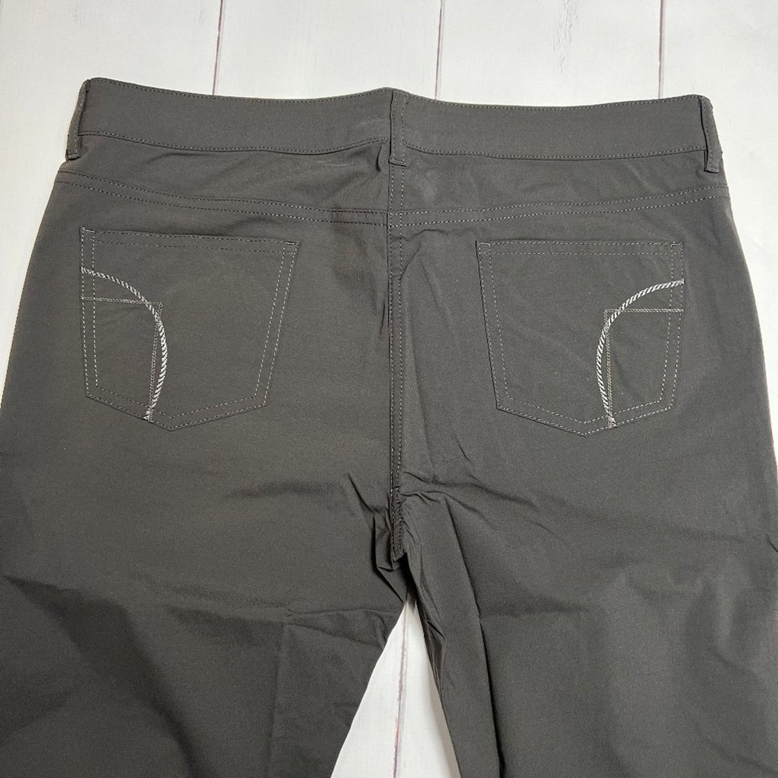 Other Anatomie Luisa 5-Pocket Skinny Pant SIZE L Gray Travel NWT Size 33" - 9 Thumbnail