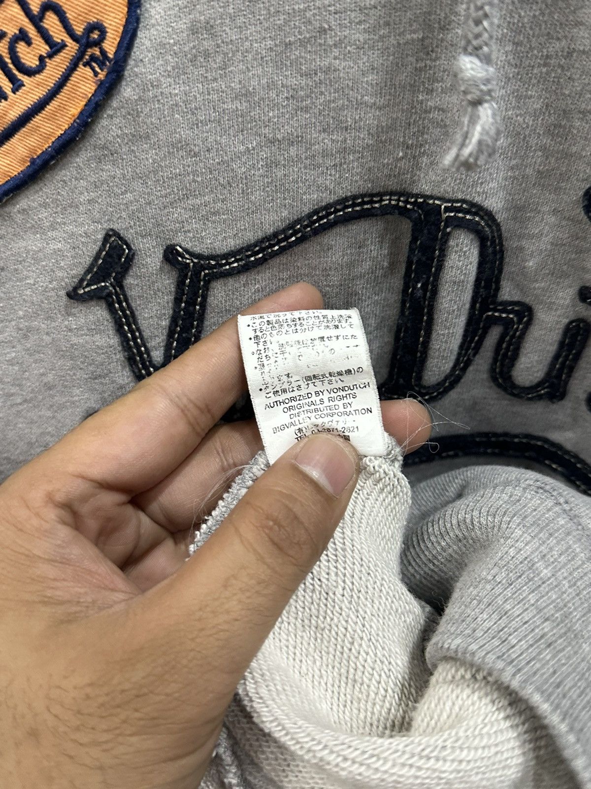 Vintage Vintage Von Dutch Eye Patches Hoodie Size US M / EU 48-50 / 2 - 10 Thumbnail