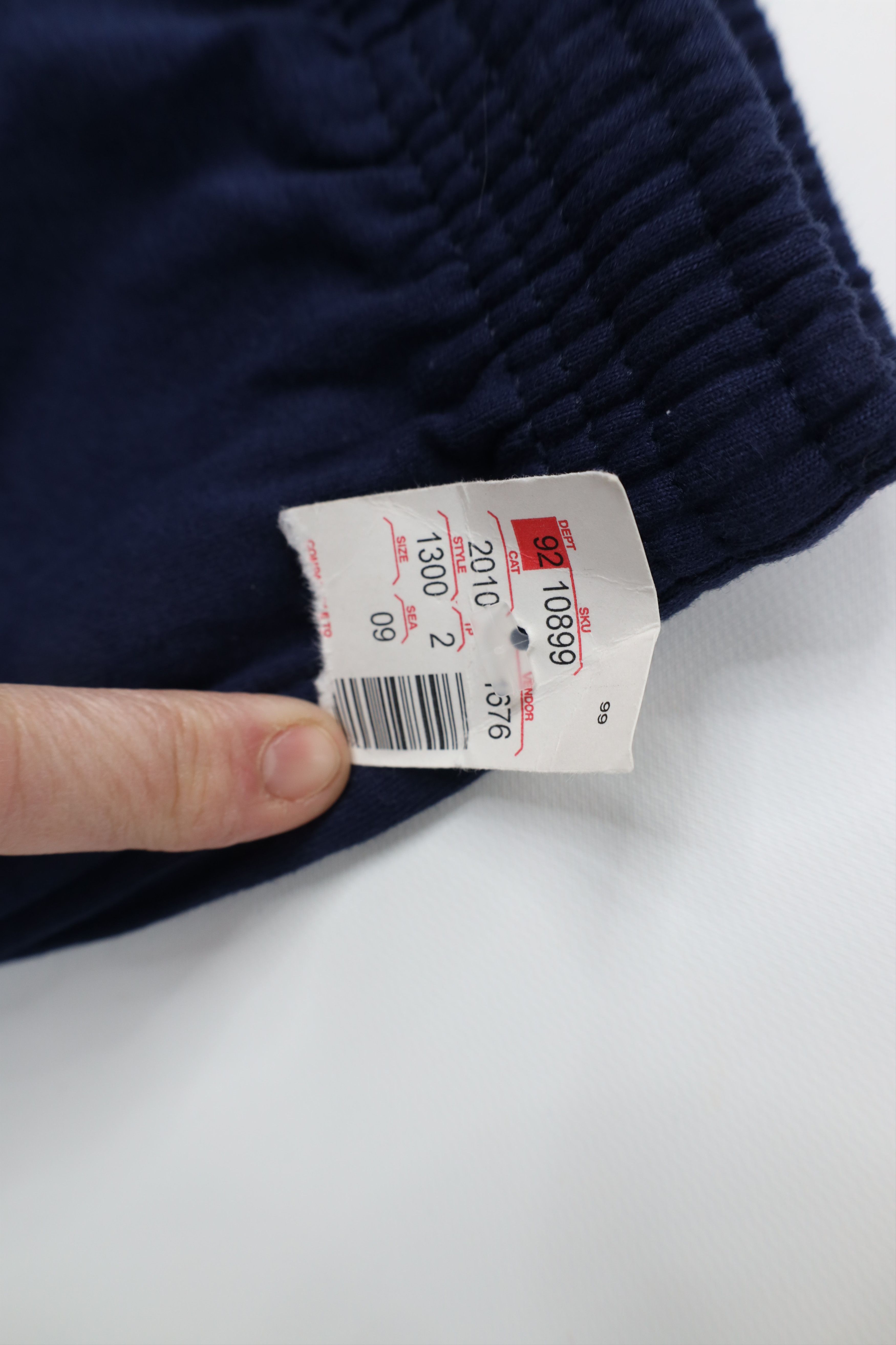 Wilson Deadstock Vintage 90s Wilson Cotton Sweatpants Blue USA Size US 38 / EU 54 - 6 Thumbnail