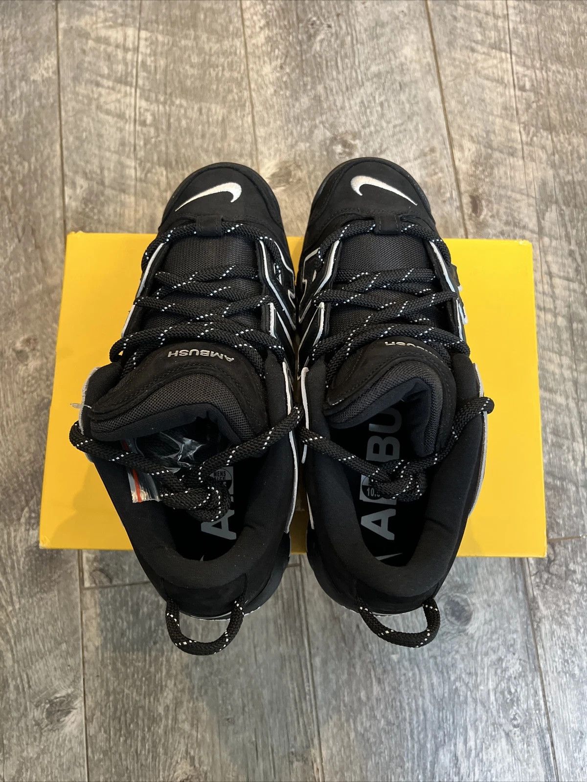 Ambush Design × Nike Nike Air More Uptempo Low AMBUSH Black Size US 10.5 / EU 43-44 - 5 Thumbnail