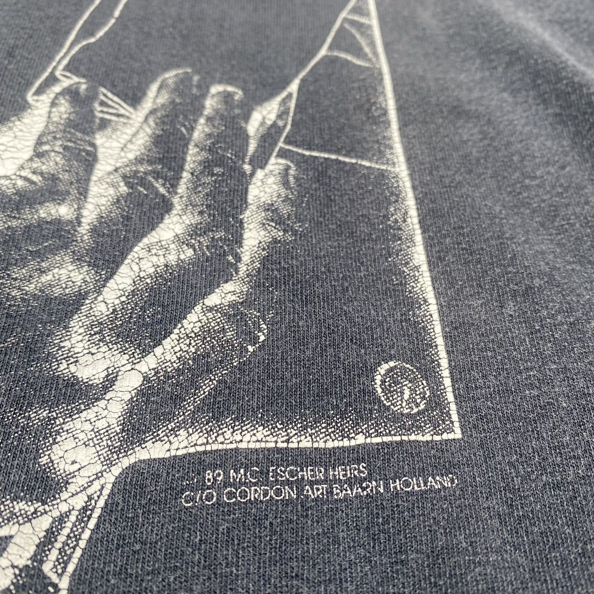 Vintage 1989 MC ESHER “Drawing Hands” tee Size US L / EU 52-54 / 3 - 9 Thumbnail