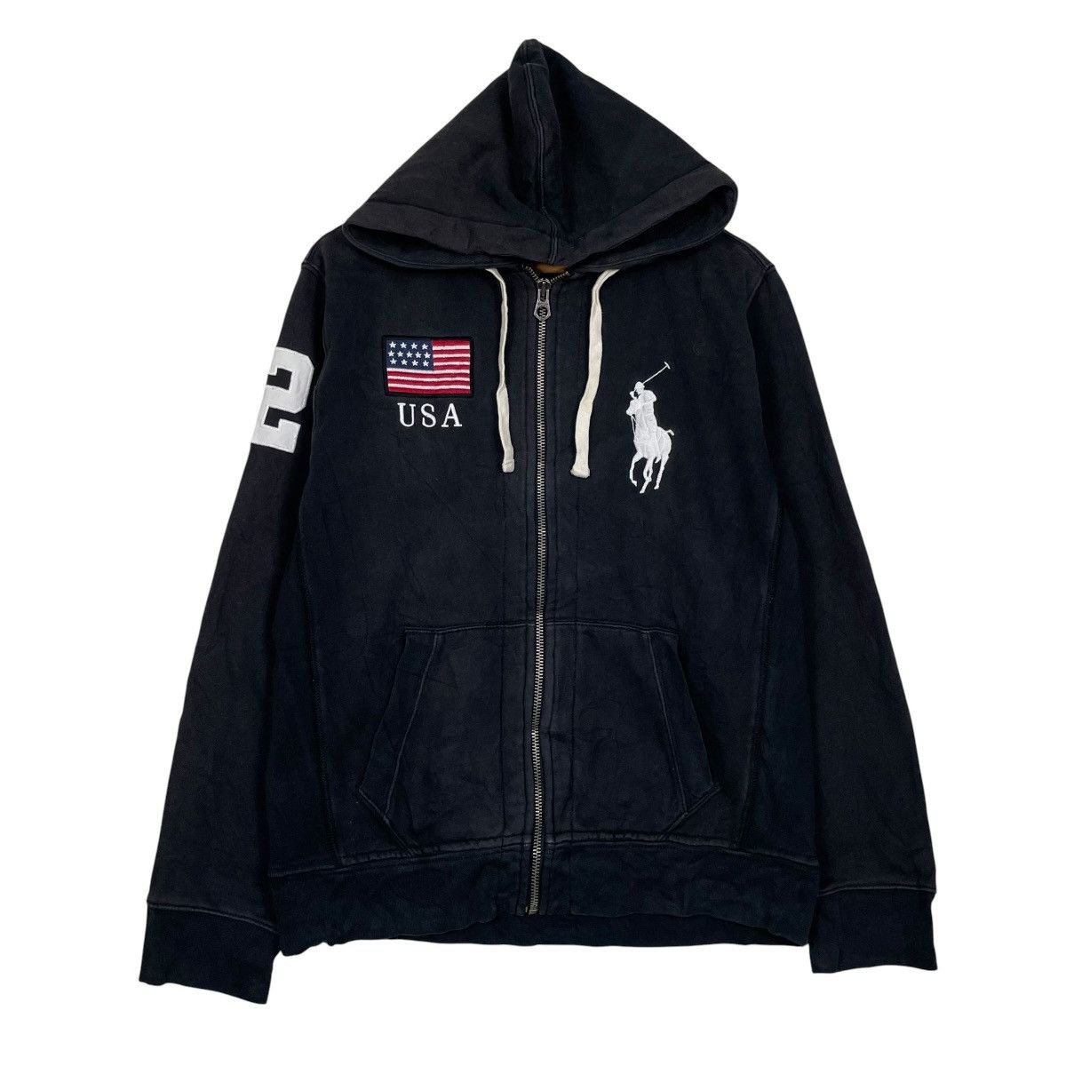 Ralph Big pony zip hoodie navy USA アメリカ Ralph Big pony zip hoodie navy USA アメリカ Polo Ralph Lauren Mens