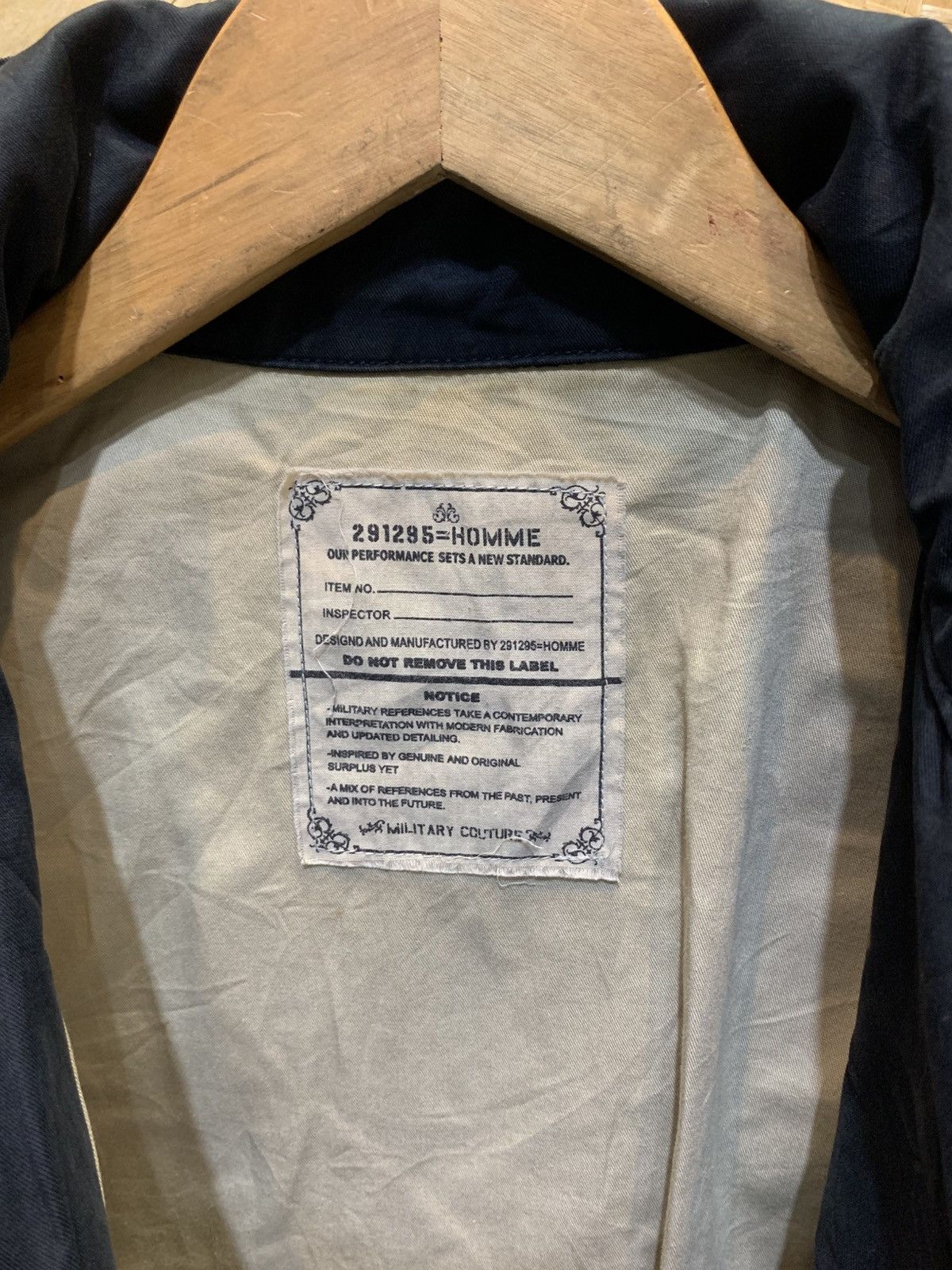 If Six Was Nine × Japanese Brand × Le Grande Bleu (L.G.B.) 291295 homme reconstructed military jacket Size US M / EU 48-50 / 2 - 8 Thumbnail
