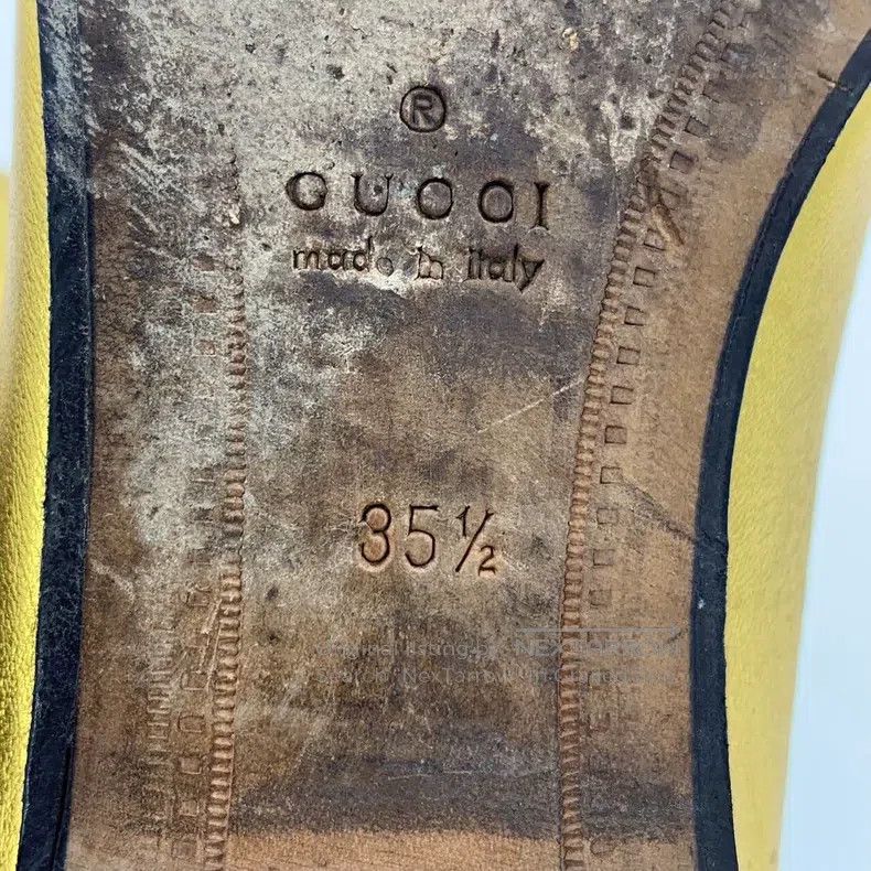 Gucci Gucci Golden horse buckle casual flat loafers Size US 5 / IT 35 - 6 Thumbnail