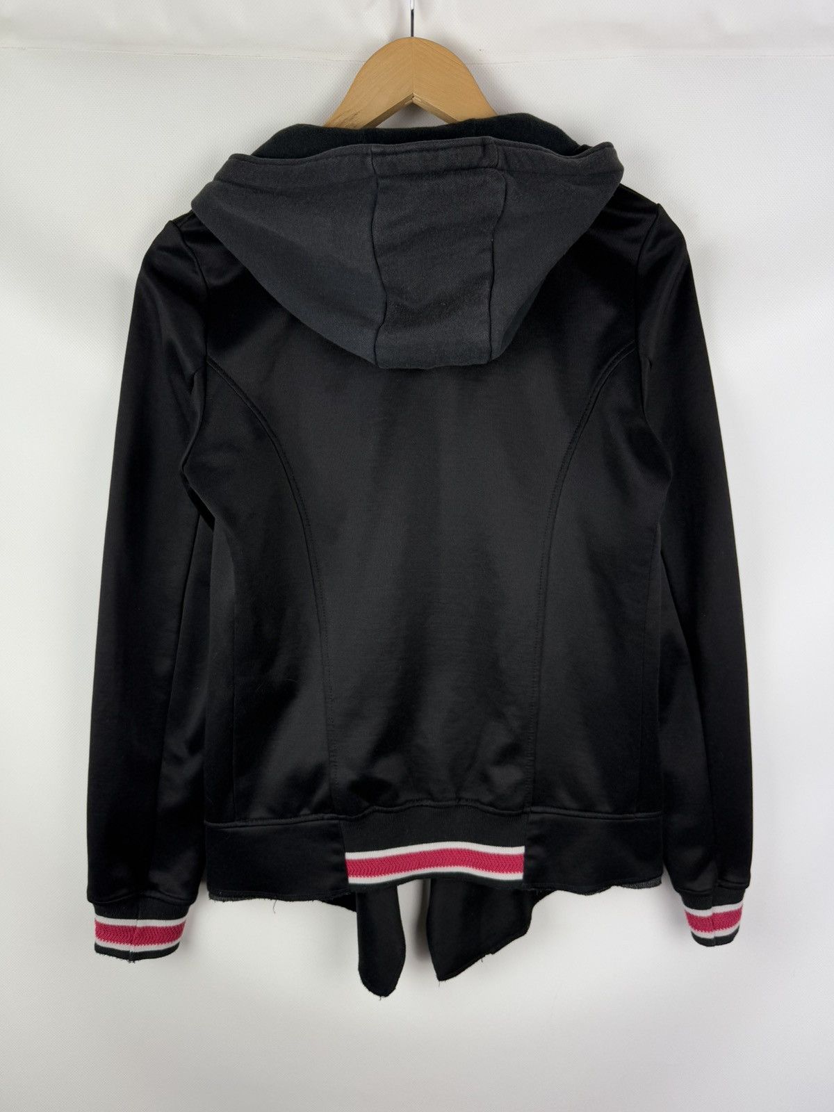 Marithe + Francois Girbaud × Vintage Marithe Francois Girbaud Vintage Avant-garde Full Zip Hoodie Size L / US 10 / IT 46 - 16 Thumbnail