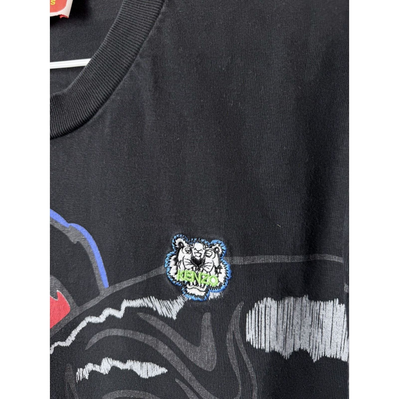 Kenzo Kenzo Paris Tiger Full Print T Shirt Size US XL / EU 56 / 4 - 5 Thumbnail
