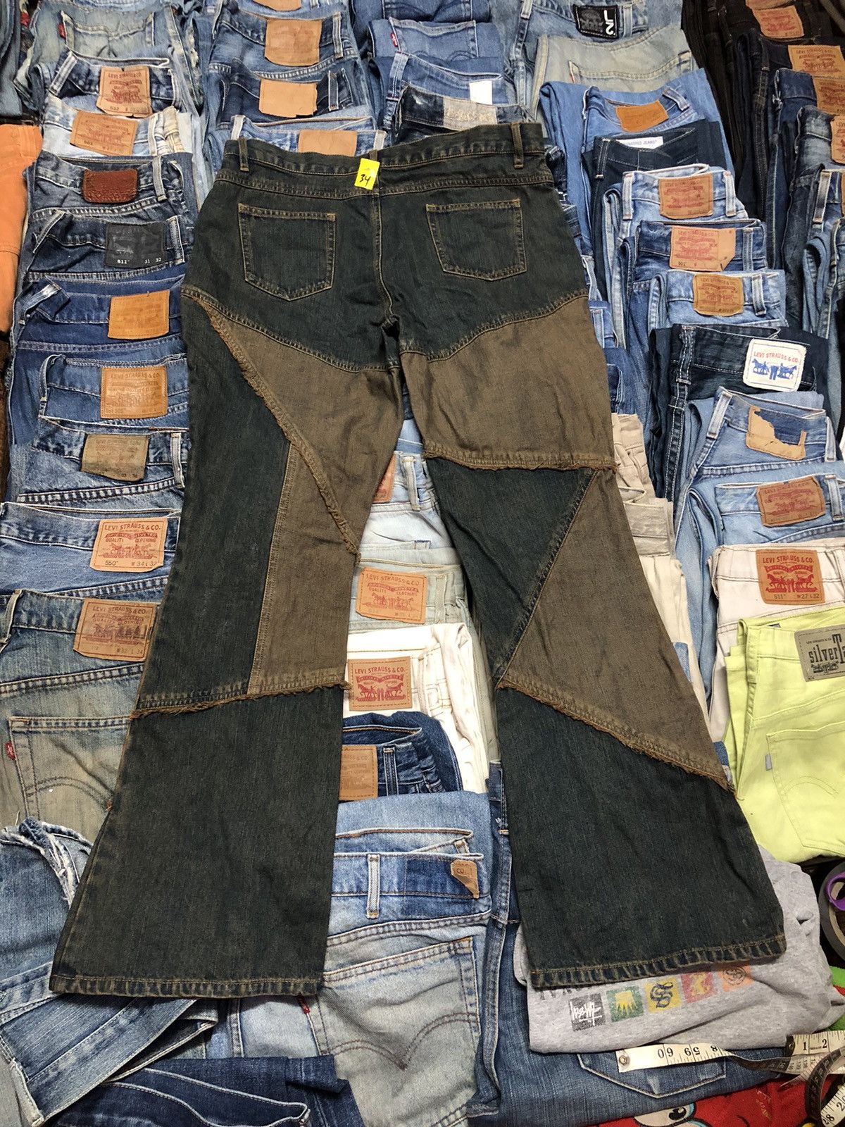 Japanese Brand JAPANESE BRAND BODY DESSERT JEANS DESIGN HAGI STYLE Size US 34 / EU 50 - 4 Thumbnail