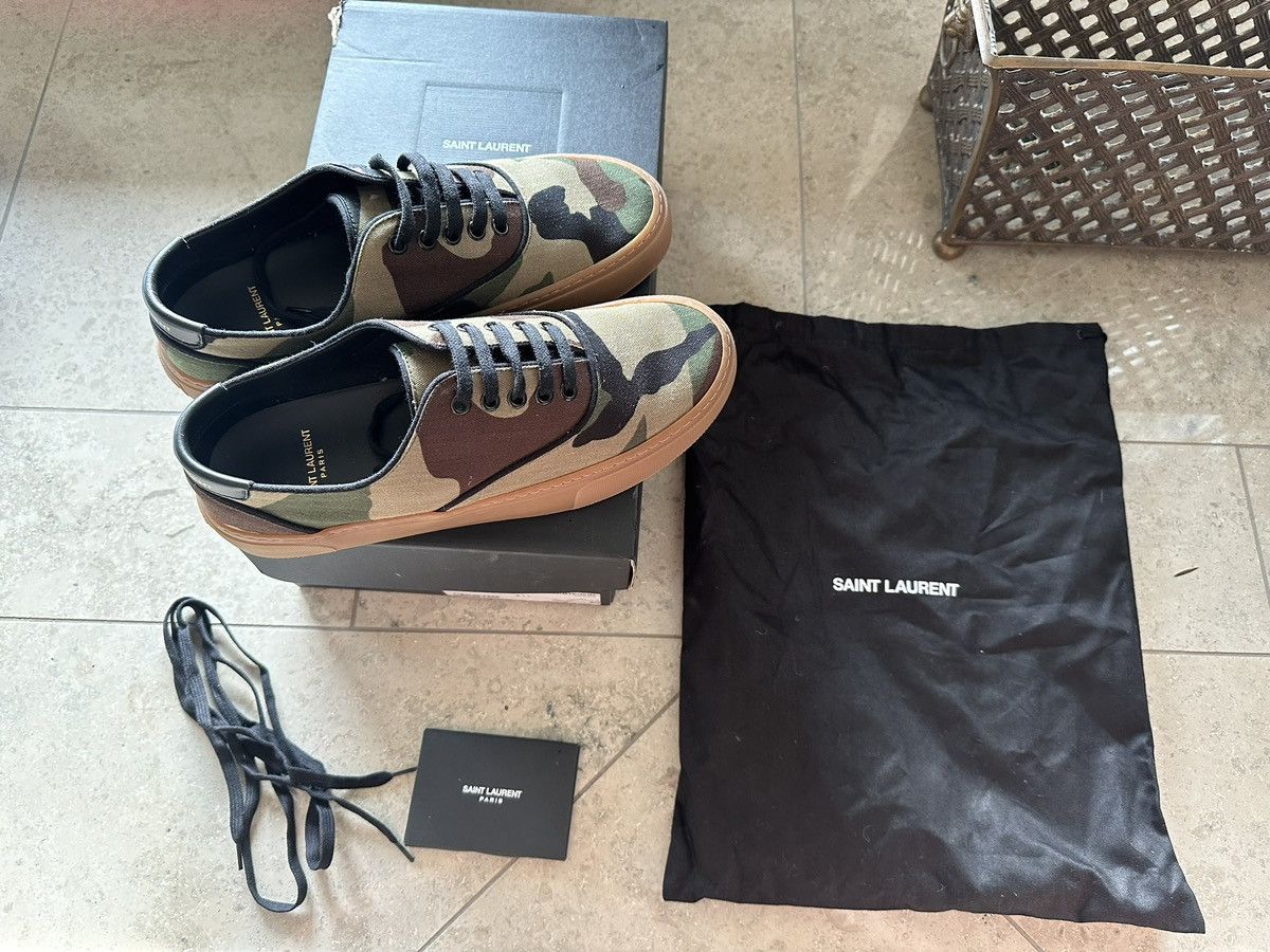 Saint Laurent Paris Saint Laurent Venice low top sneaker camouflage camo hi 41.5 Size US 8.5 / EU 41-42 - 3 Thumbnail