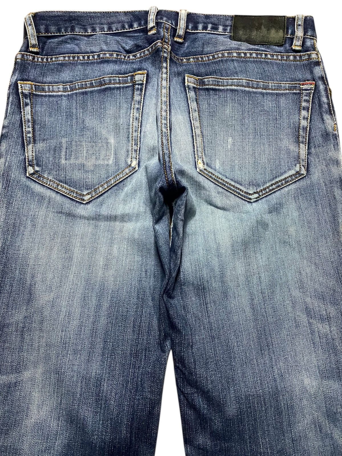 Japanese Brand Vintage Japanese Brand Monseur Nicole Distressed Jeans Size US 32 / EU 48 - 4 Thumbnail