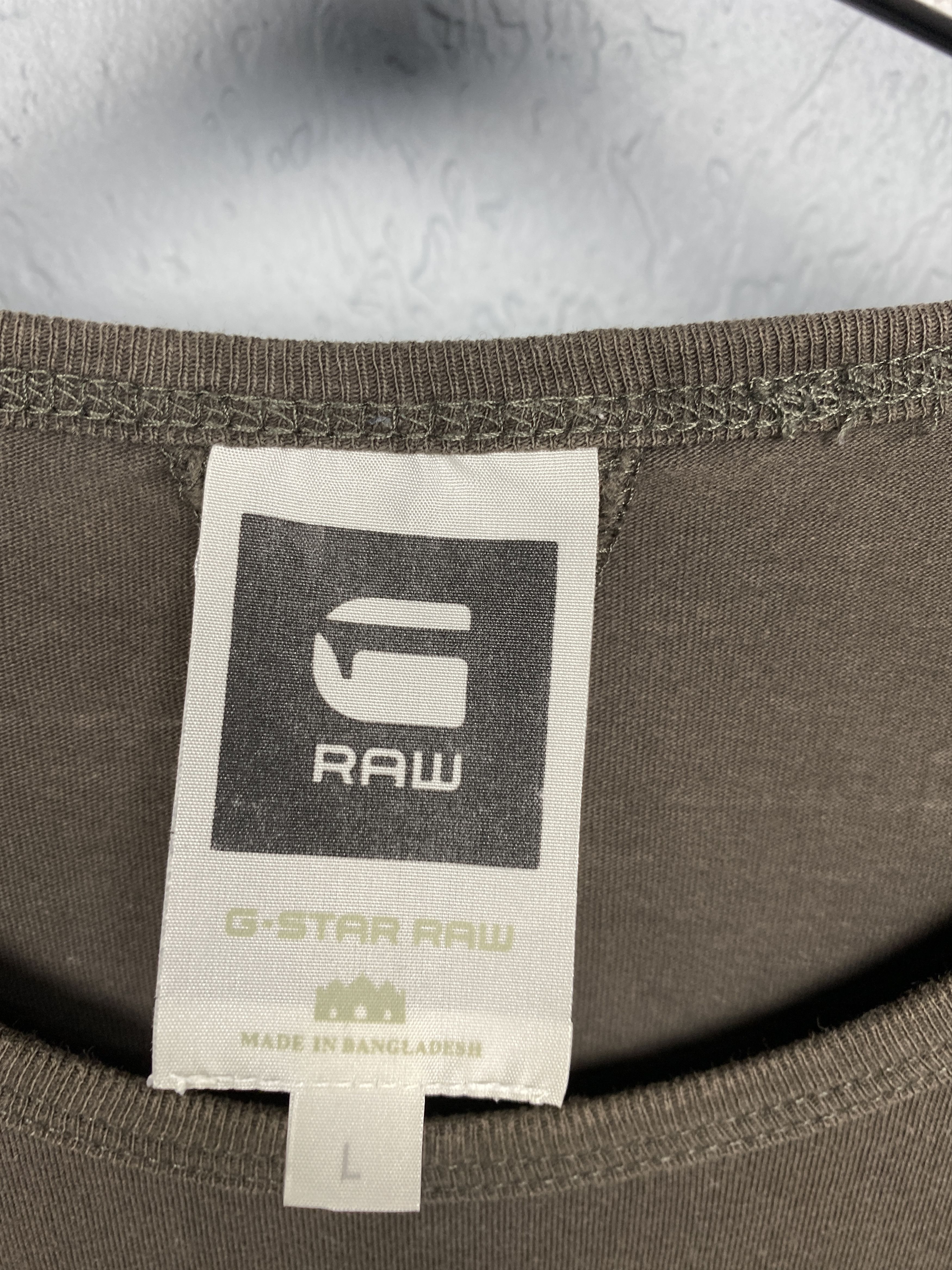G-Star G Star Raw Vintage Mens T-Shirt Tee Y2K Size US L / EU 52-54 / 3 - 5 Thumbnail