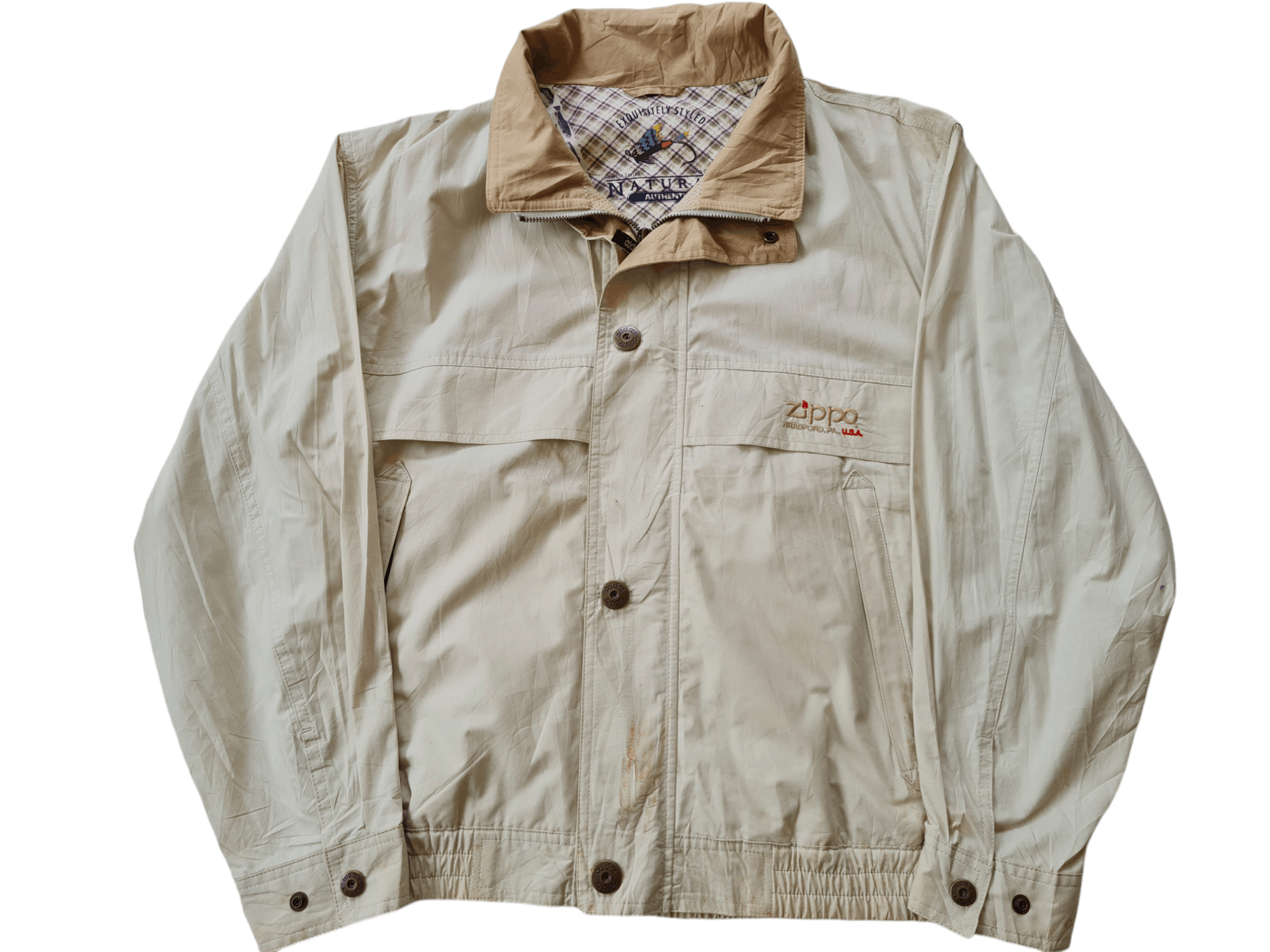 Vintage × Zippo Vintage Zippo Usa Men Jacket Size US M / EU 48-50 / 2 - 2 Thumbnail