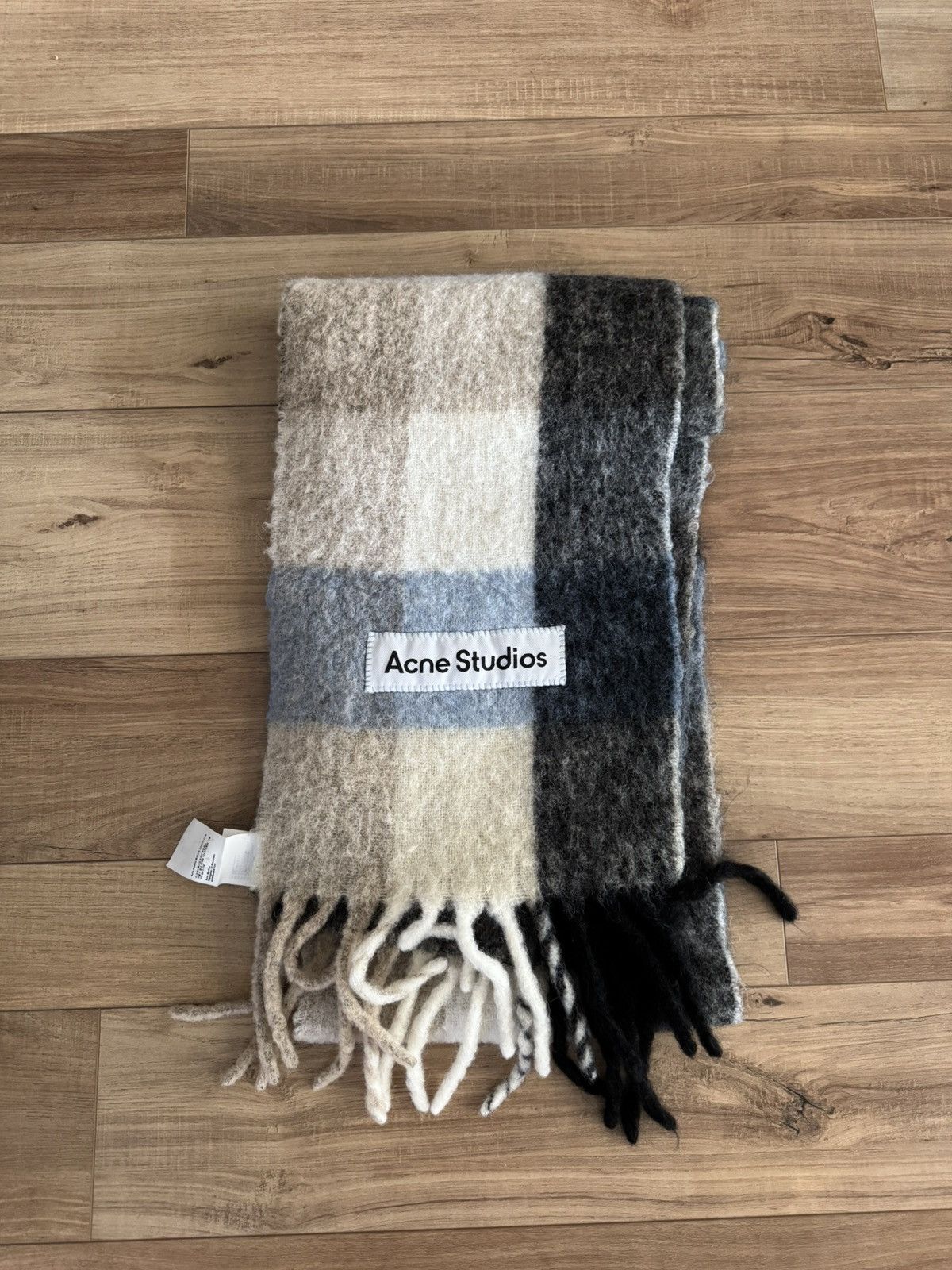 Acne Studios Acne studios Wool blue scarf Size ONE SIZE - 1 Thumbnail