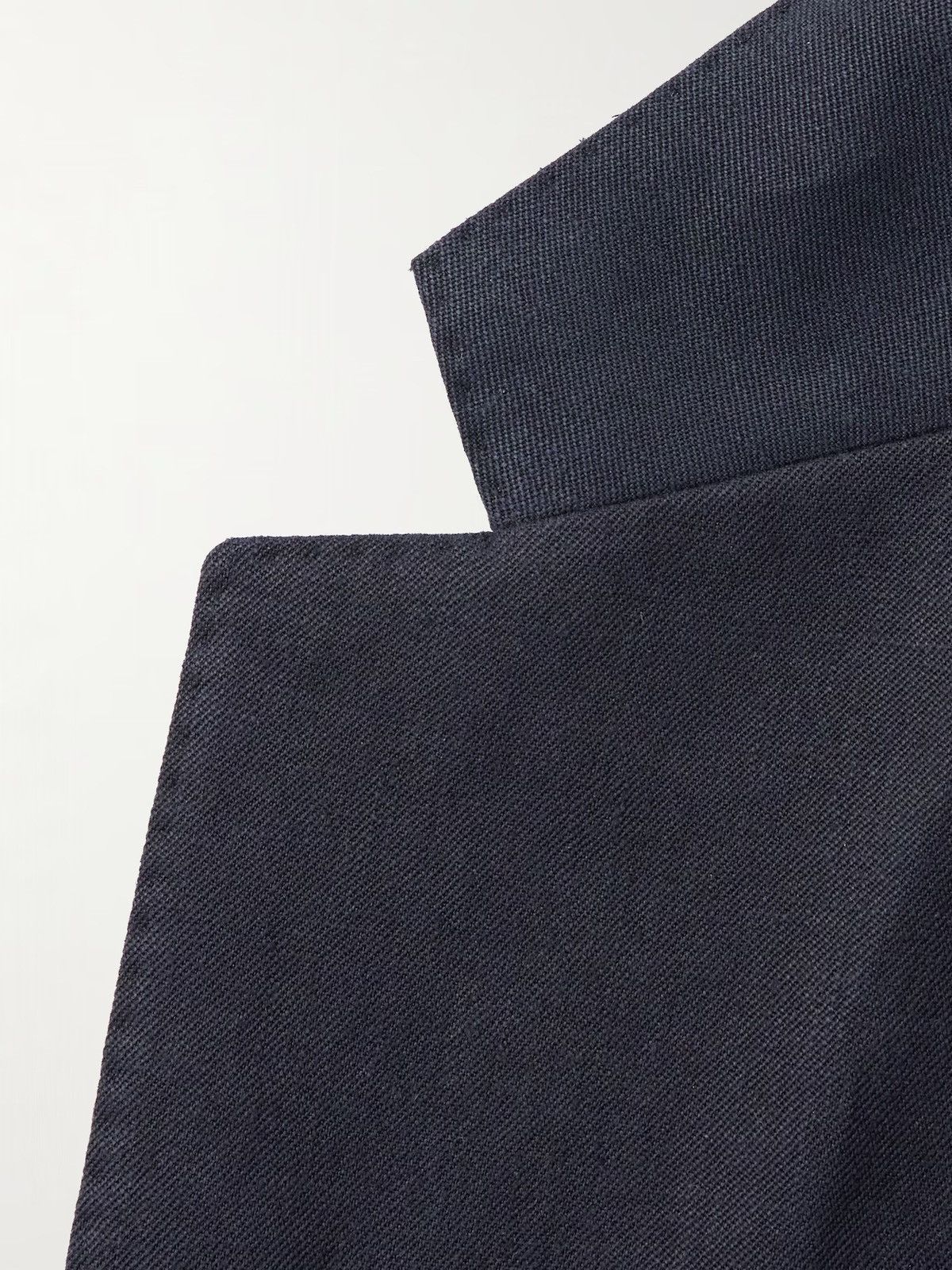 Loro Piana Loro Piana Navy Linen Torino Blazer Size 38R - 5 Thumbnail